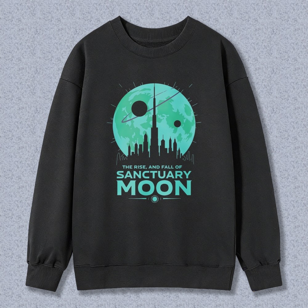 Wardrobecart Sanctuary Moon The Rise And Fall Of Sanctuary Moon Unisex Classic Sweatshirt