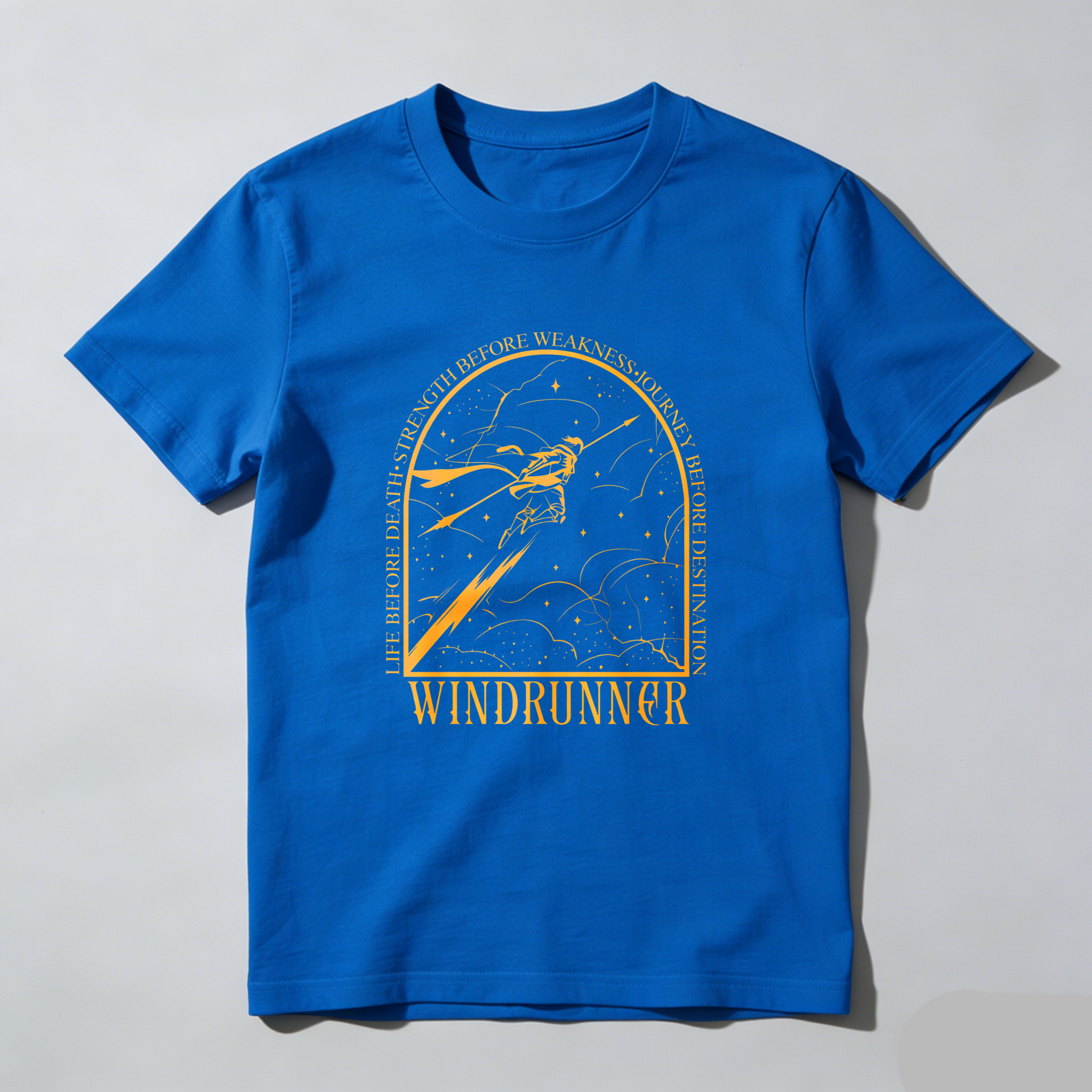 Wardrobecart Windrunner Before Death Strength Before Weakness Tshirt