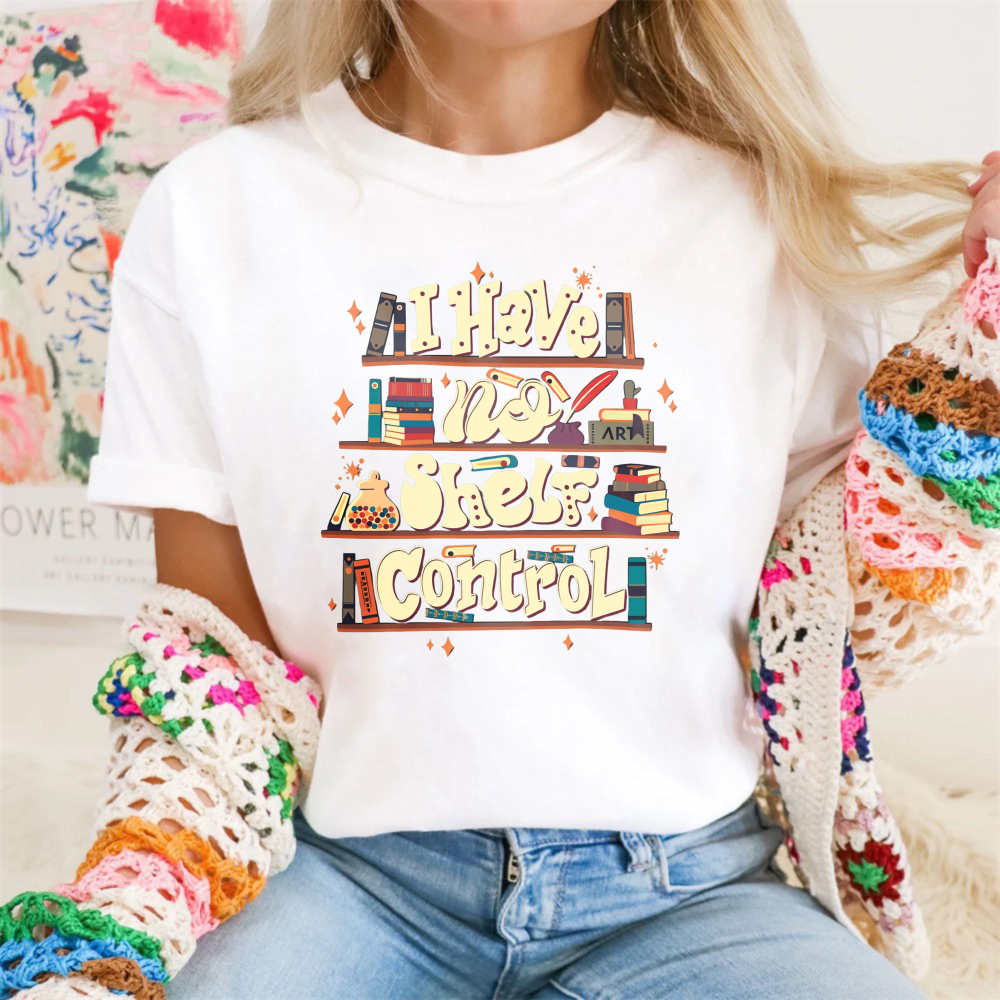 Wardrobecart I Have No Shelf Control Tshirt