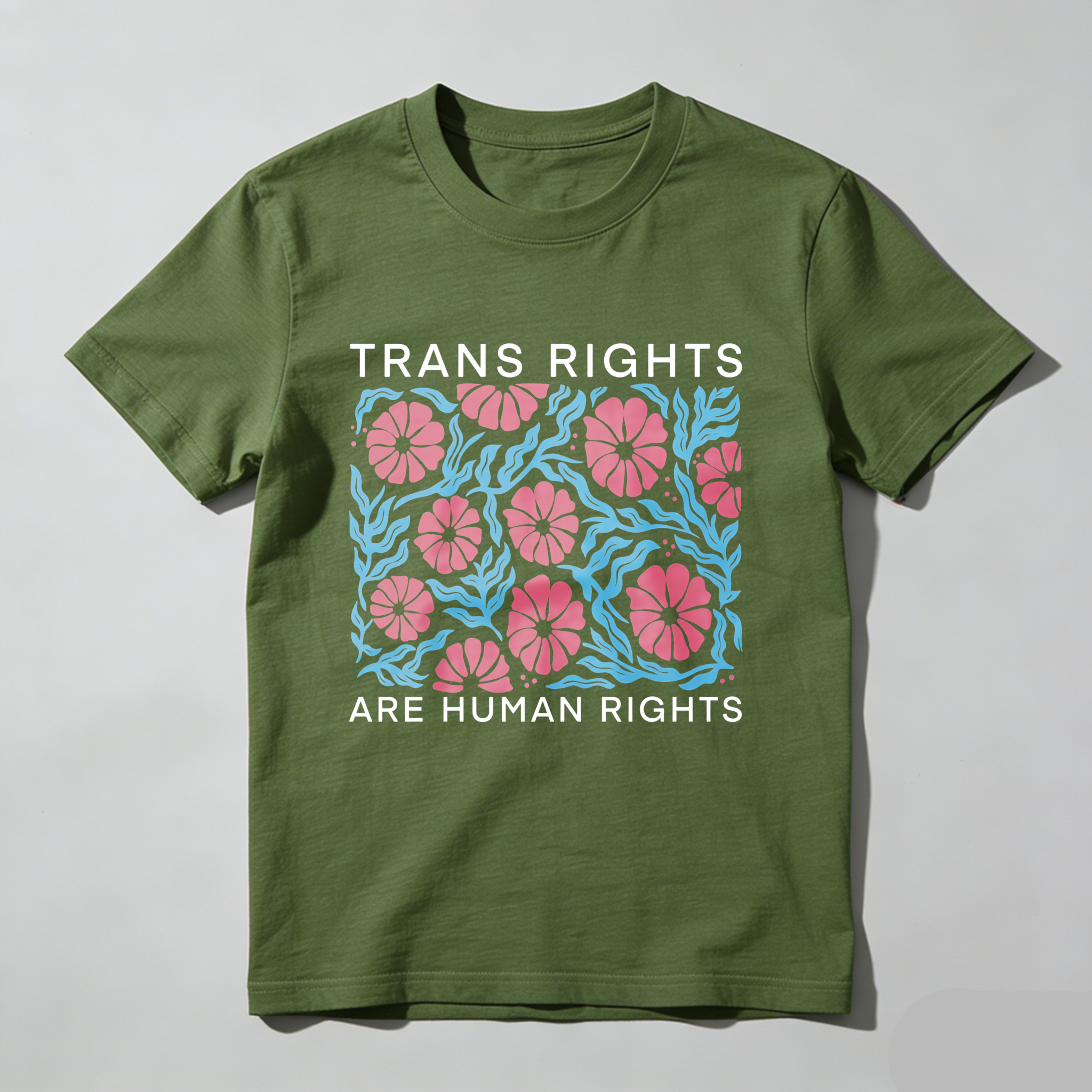 Wardrobecart Trans Rights Are Human Rights Tshirt