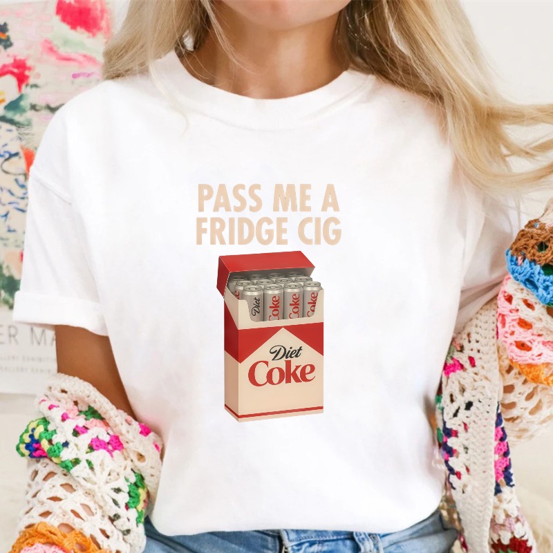 Pass Me A Fridge Cig Diet Coke Box Graphic Unisex Classic T-shirt