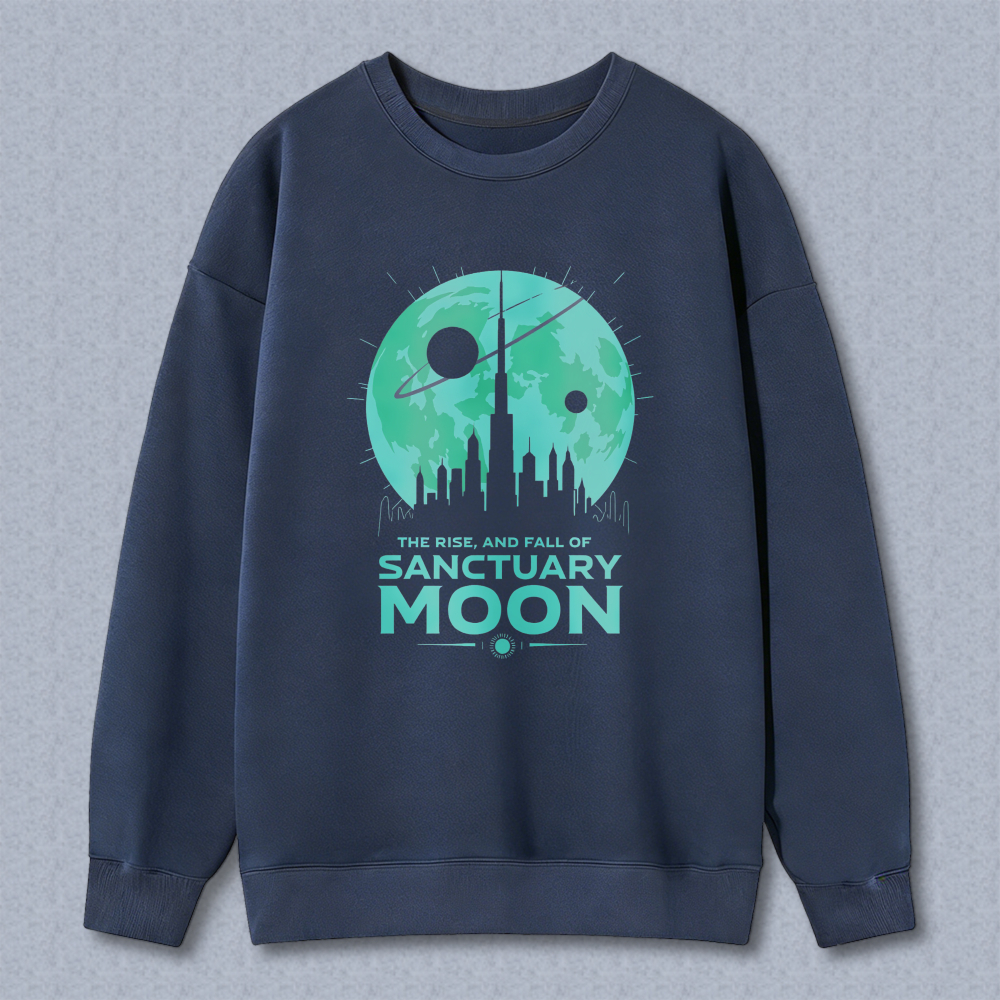 Wardrobecart Sanctuary Moon The Rise And Fall Of Sanctuary Moon Unisex Classic Sweatshirt