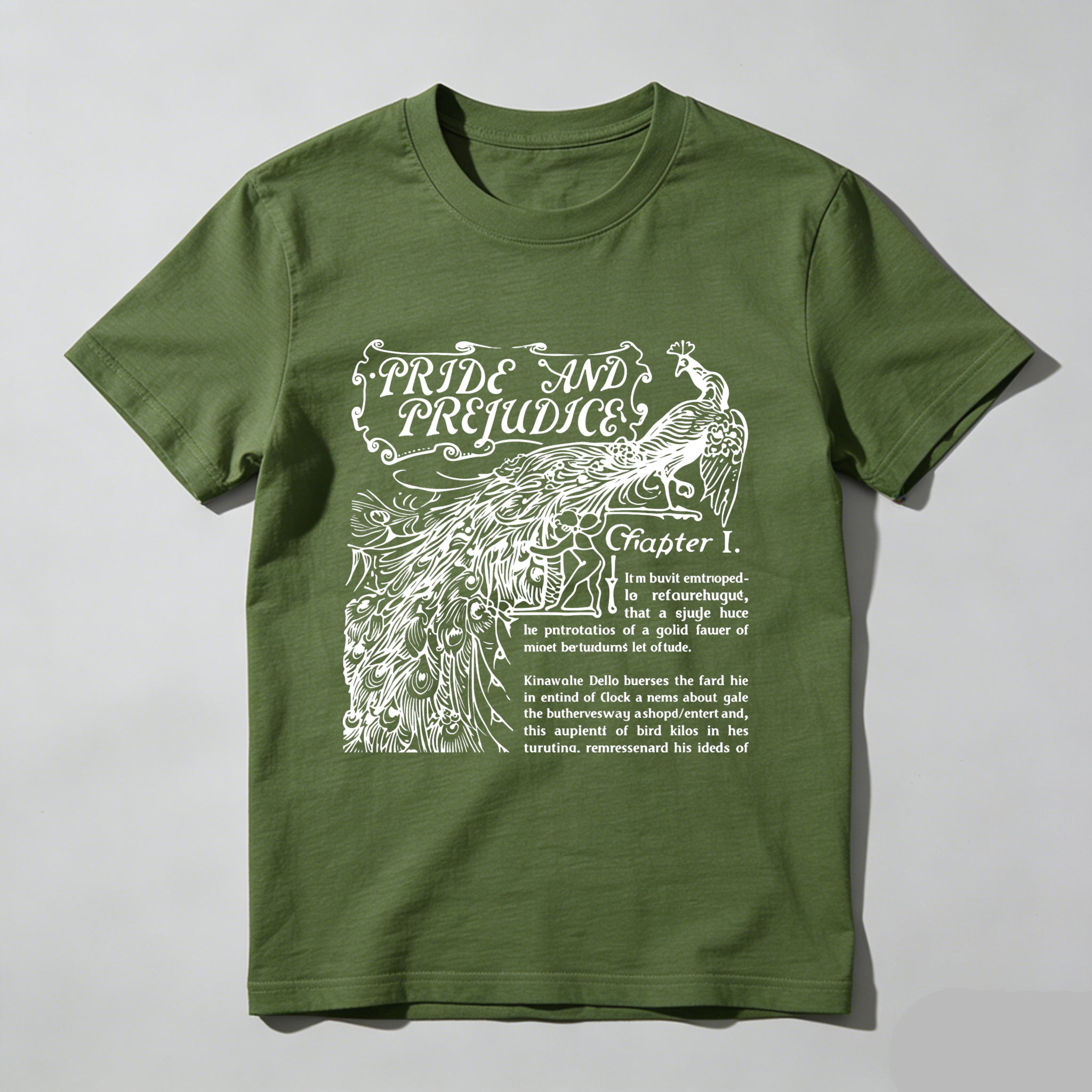 Wardrobecart Pride And Prejudice Chapter One Design Tshirt