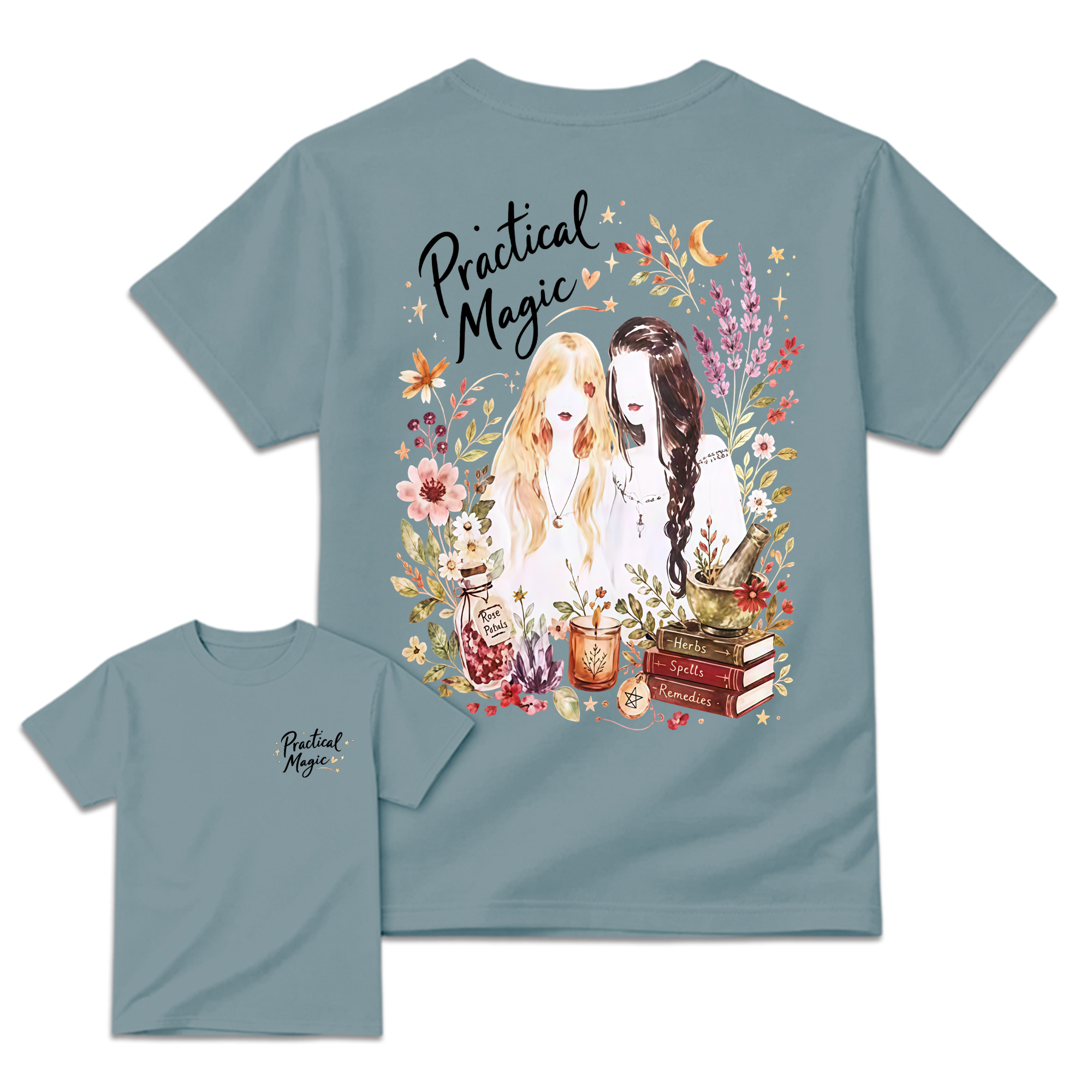 Practical Magic Midnight Margaritas Shirt, Witchy Halloween Tee