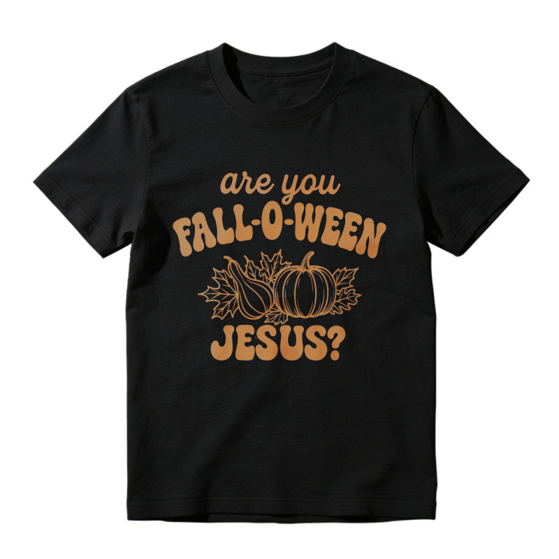 Are You Fall O Ween Jesus Pumpkin Autumn Humor Unisex Classic T Shirt