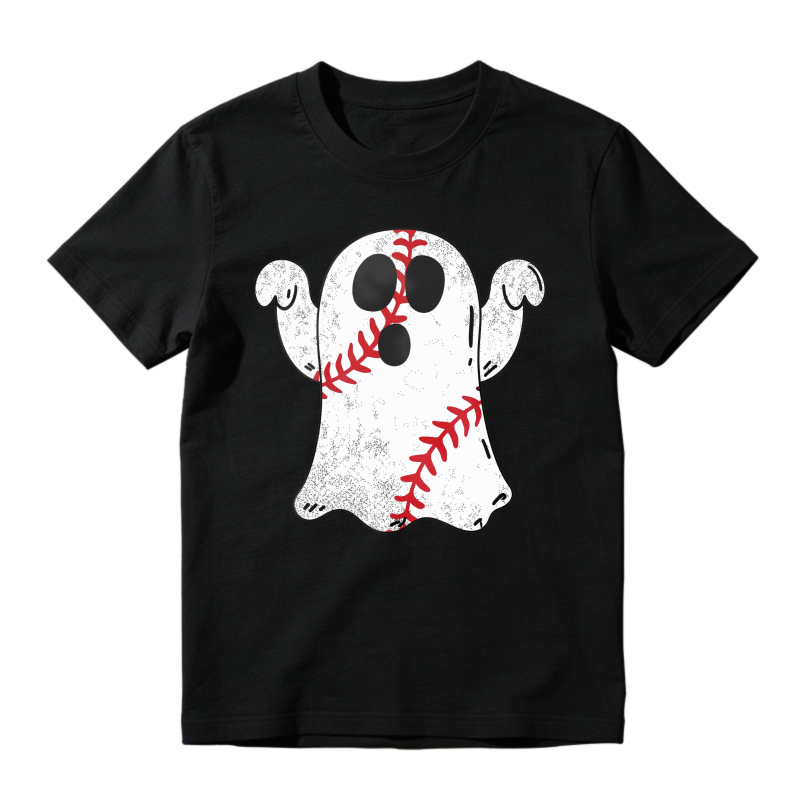 Baseball Ghost Pattern Unisex Classic T-shirt