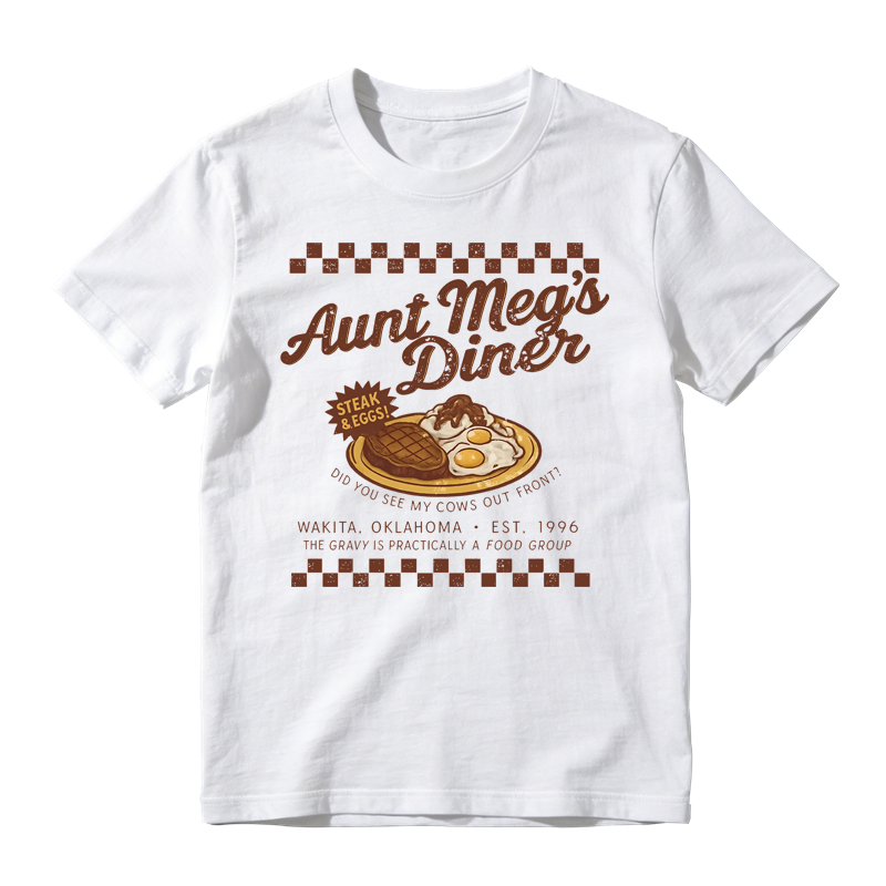 Aunt Meg’s Diner Movie Quote Funny Meme Vintage T-shirt