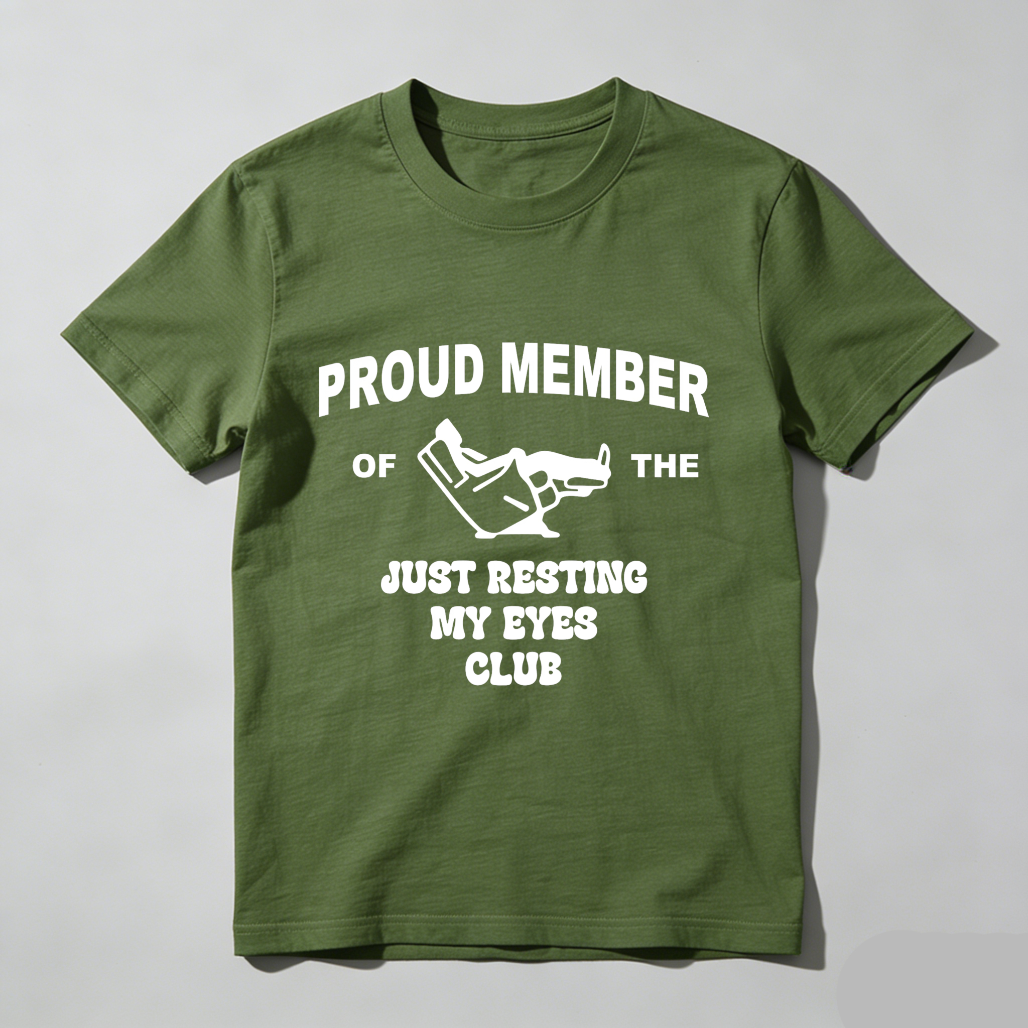 Just Resting My Eyes Funny Dad Shirt