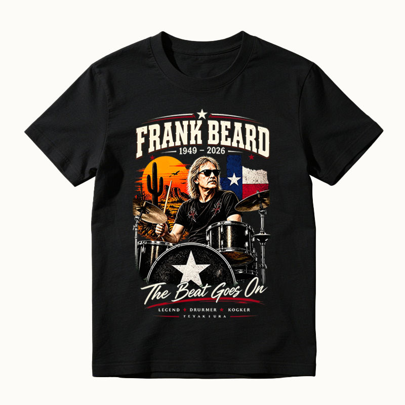 ZZ Top Rock Music Fan Frank Beard Tribute T-Shirt