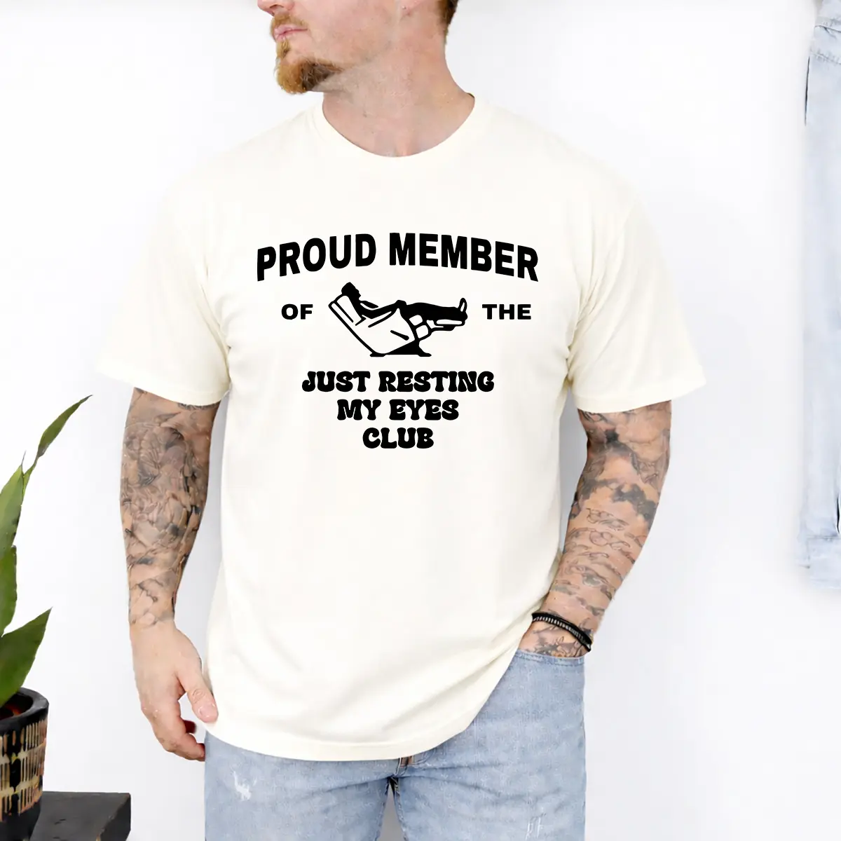 Just Resting My Eyes Funny Dad Shirt