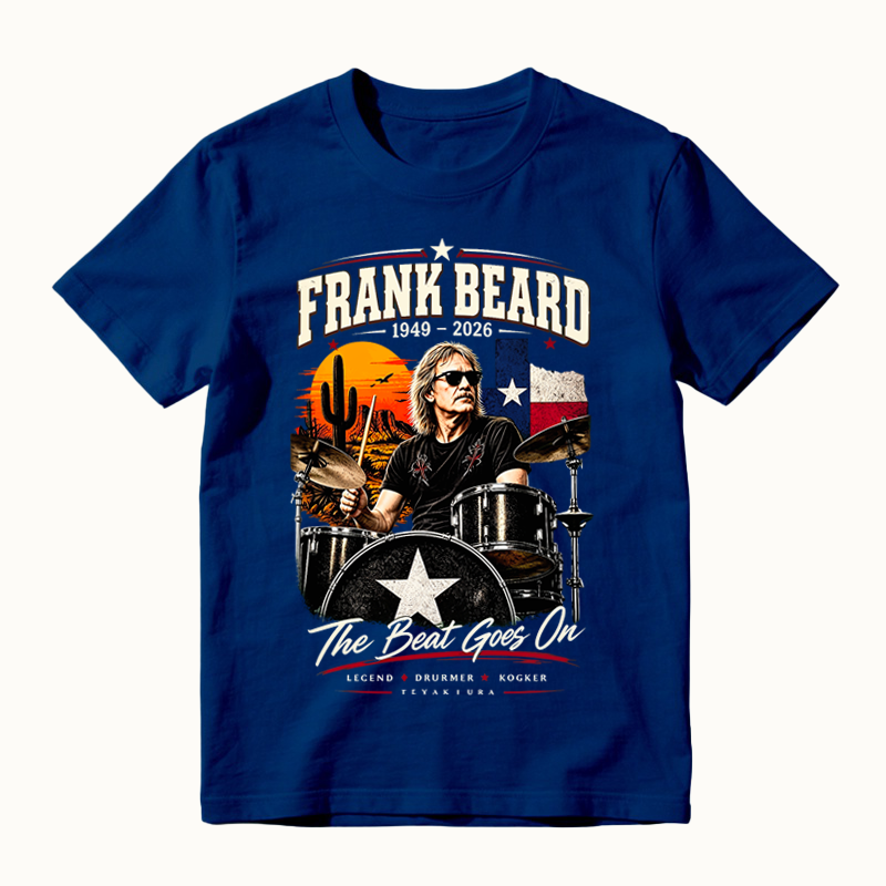 ZZ Top Rock Music Fan Frank Beard Tribute T-Shirt