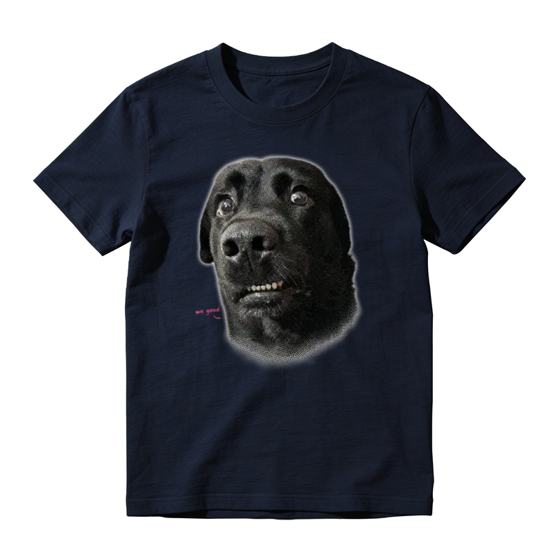 The Nervous Smile Funny Cotton Graphic Tee