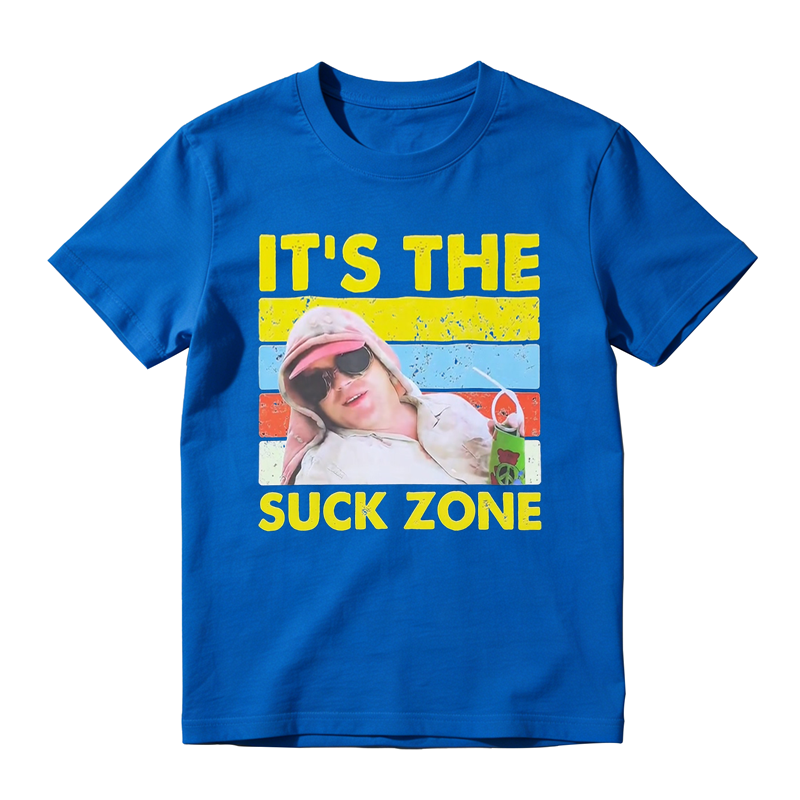It S The Suck Zone Vintage Stripes And Woman Image Unisex Classic T-shirt