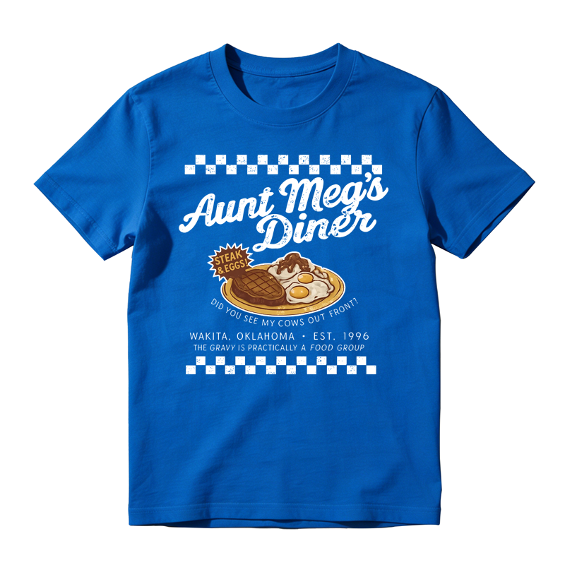Aunt Meg’s Diner Movie Quote Funny Meme Vintage T-shirt
