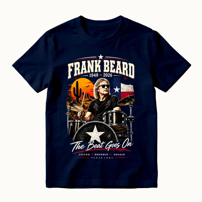 ZZ Top Rock Music Fan Frank Beard Tribute T-Shirt