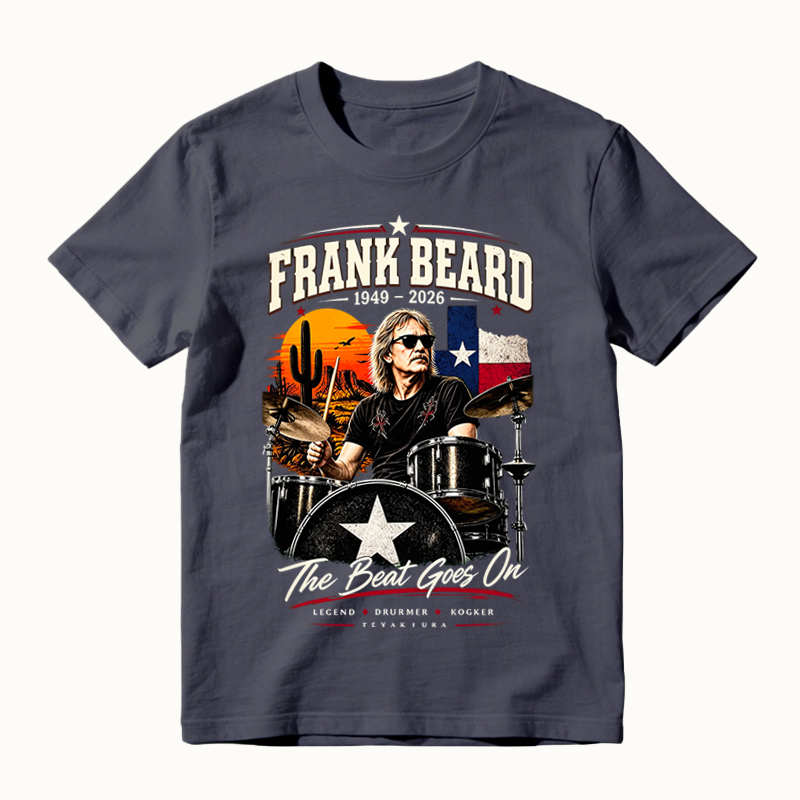 ZZ Top Rock Music Fan Frank Beard Tribute T-Shirt