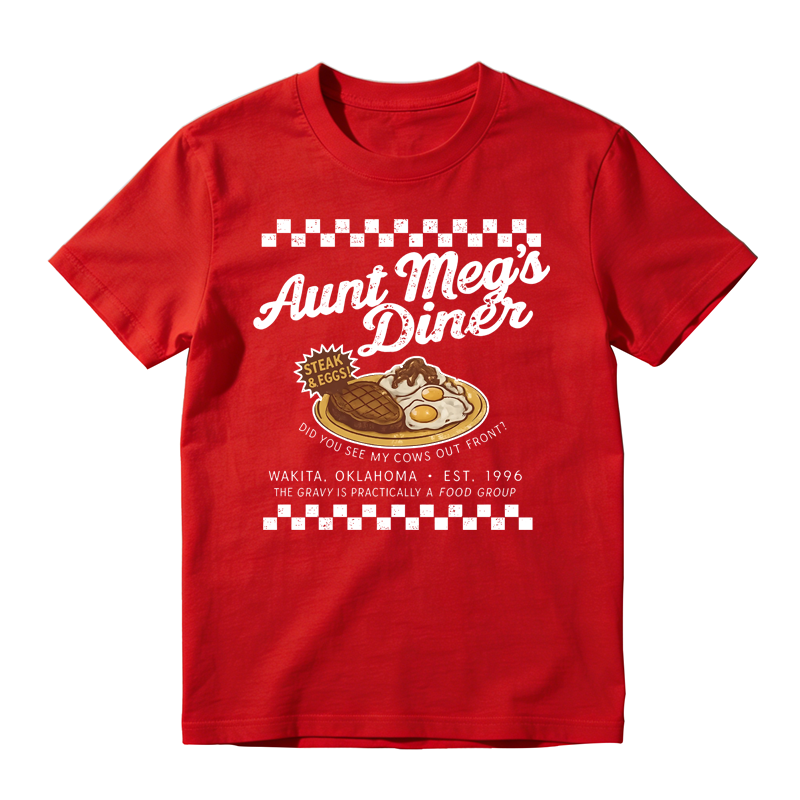 Aunt Meg’s Diner Movie Quote Funny Meme Vintage T-shirt