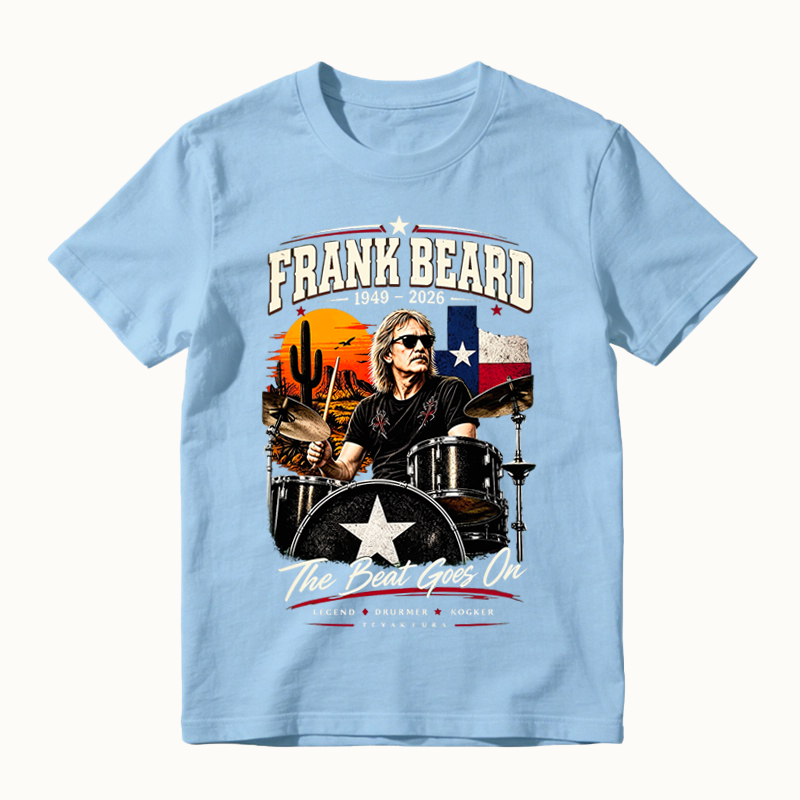 ZZ Top Rock Music Fan Frank Beard Tribute T-Shirt