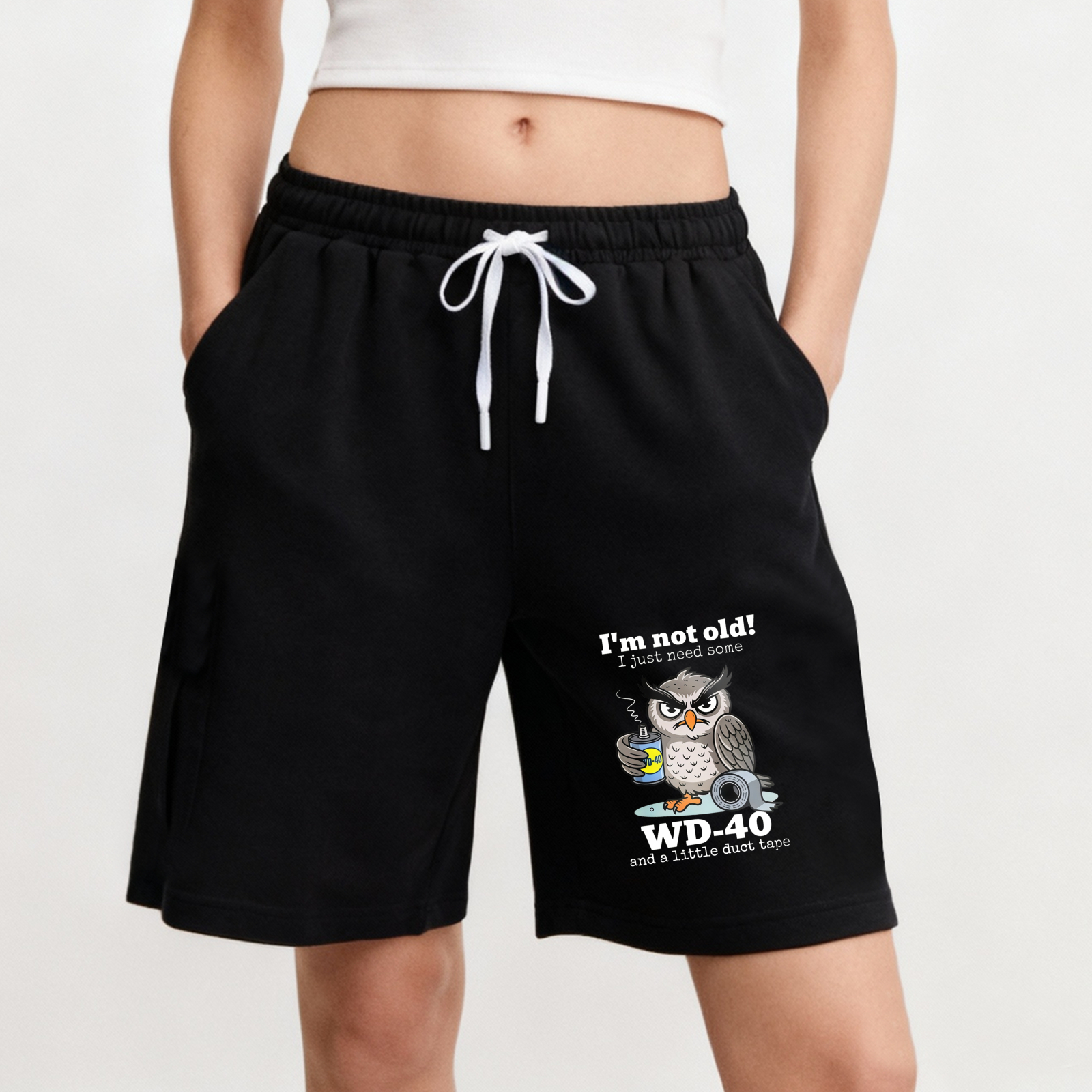 Owl With Wd 40 And Tape I M Not Old T Shirt
