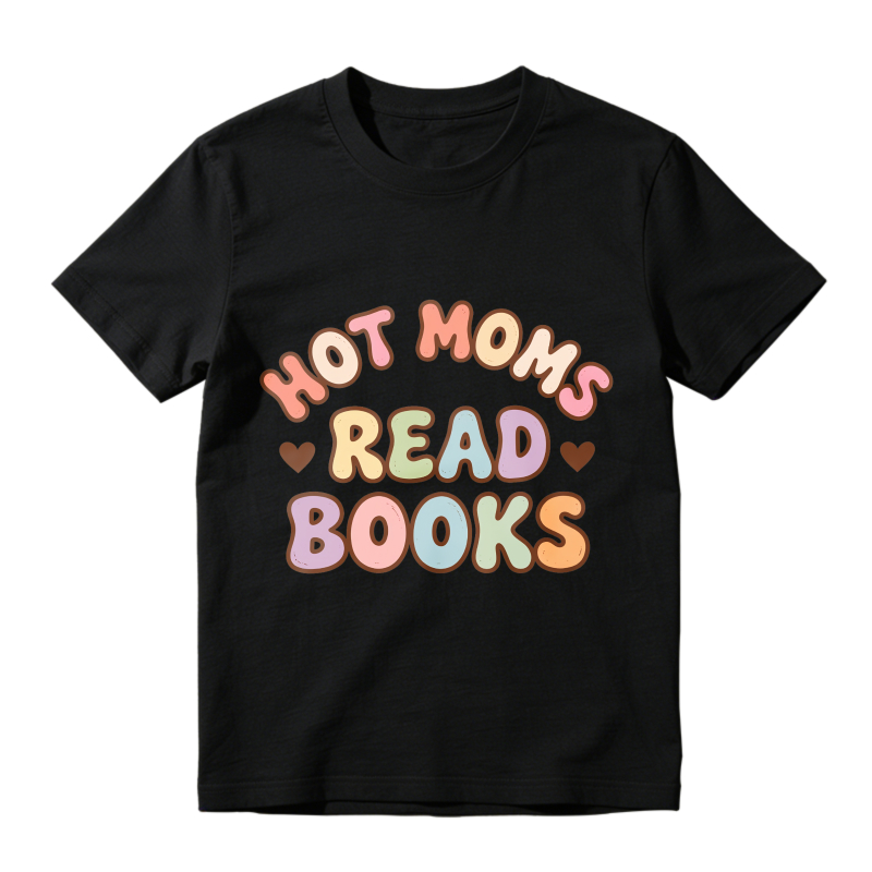 Wardrobecart Hot Moms Read Books Unisex Classic T-shirt