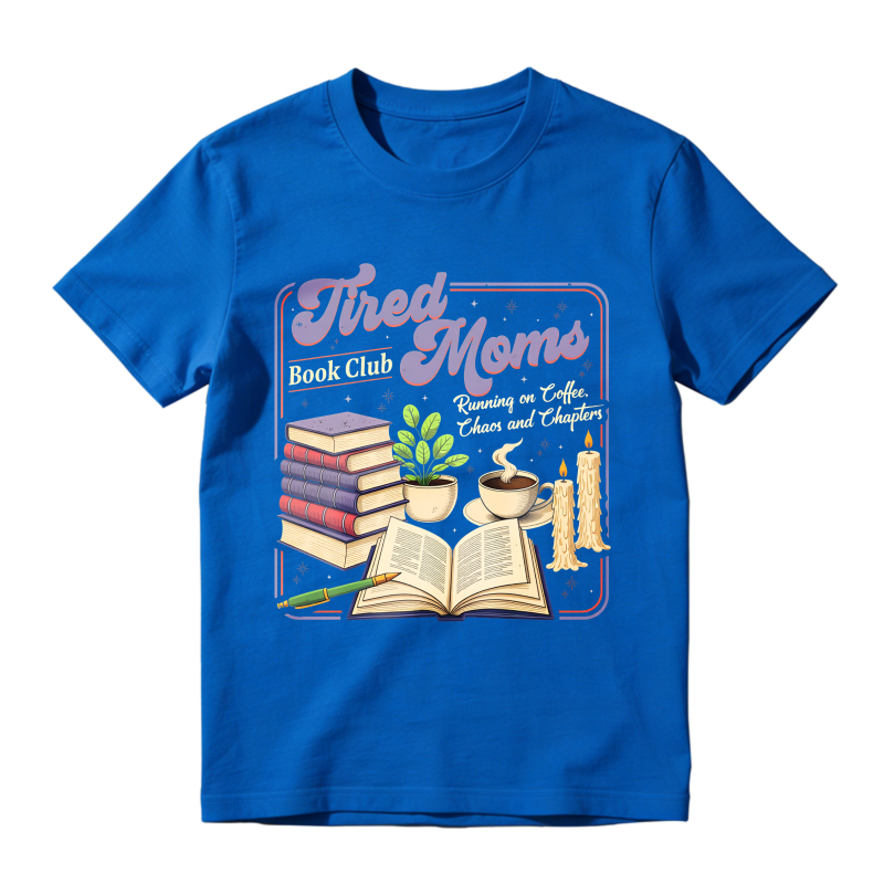 Wardrobecart Tired Moms Reading Books And Tea Unisex Classic T-shirt