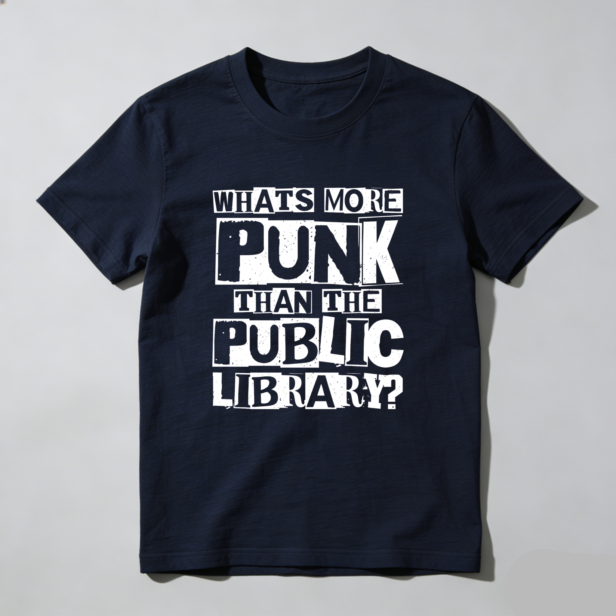 Wardrobecart What's More Punk Than The Public Library tshirt(1)