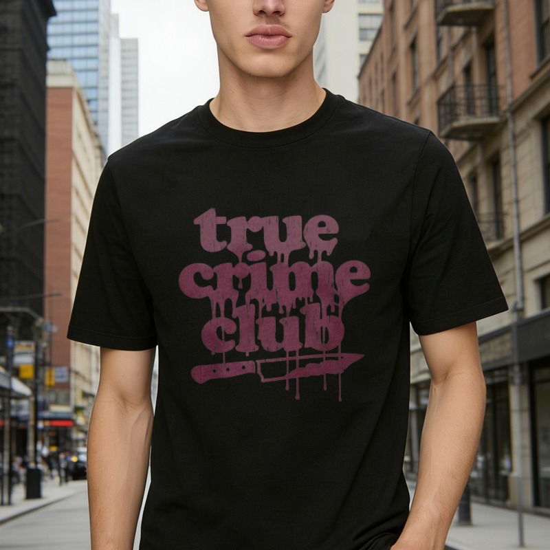 True Crime Club Graphic T-shirt