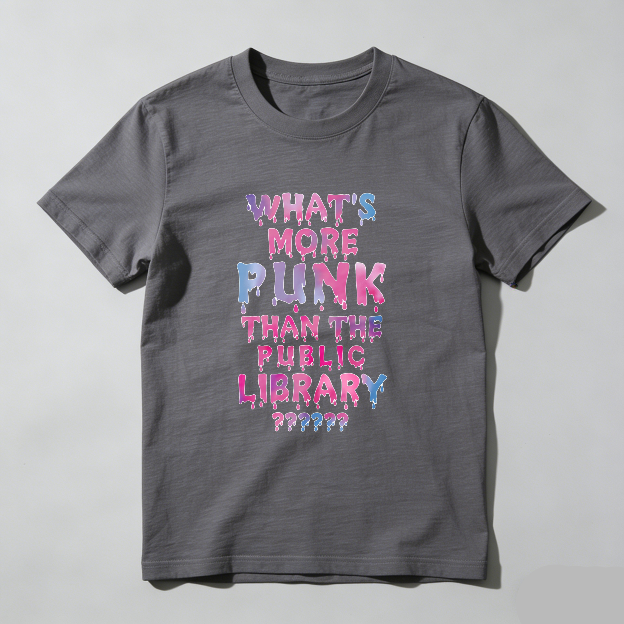 Wardrobecart What's More Punk Than The Public Library Tshirt