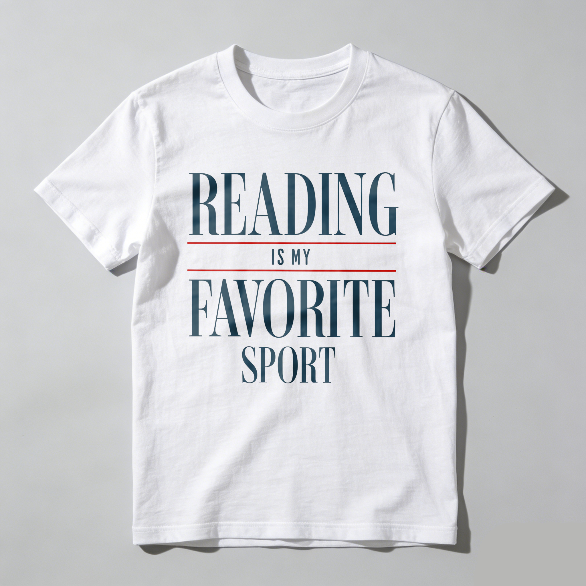 Wardrobecart Reading Is My Favorite Sport Tshirt