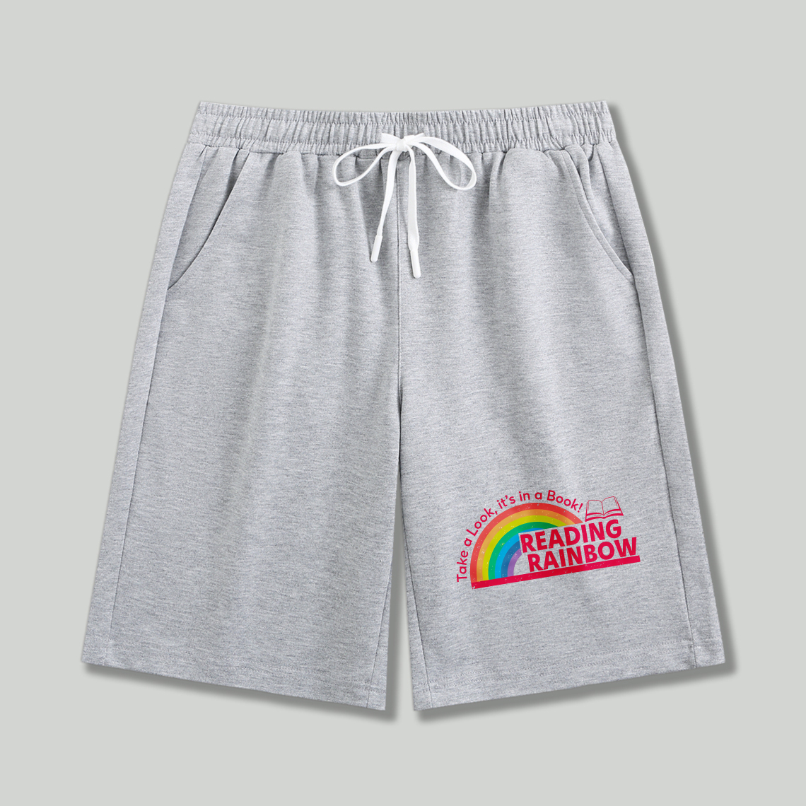 Wardrobecart Reading Rainbow Logo Shorts