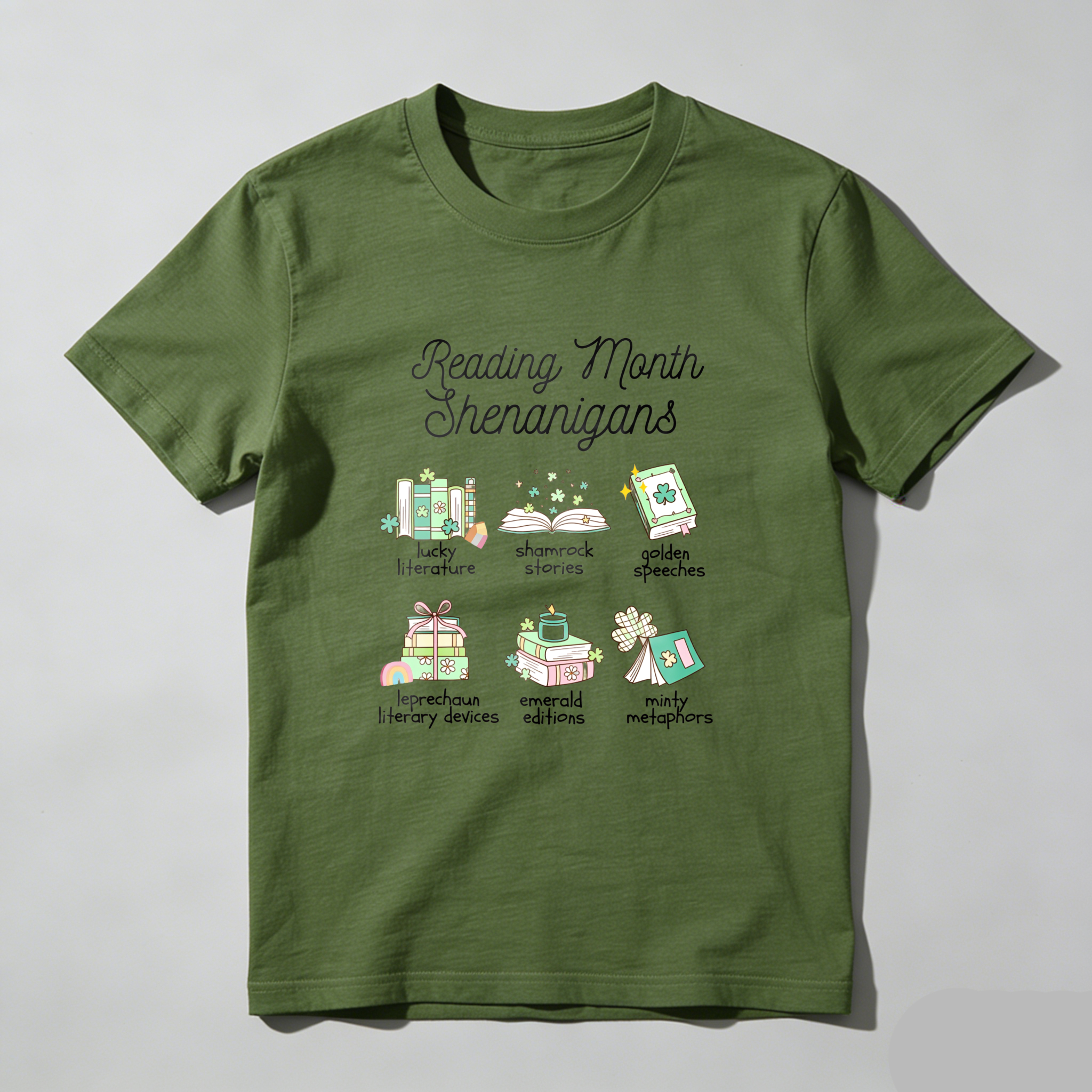 Wardrobecart Reading Month Shenanigans Tshirt