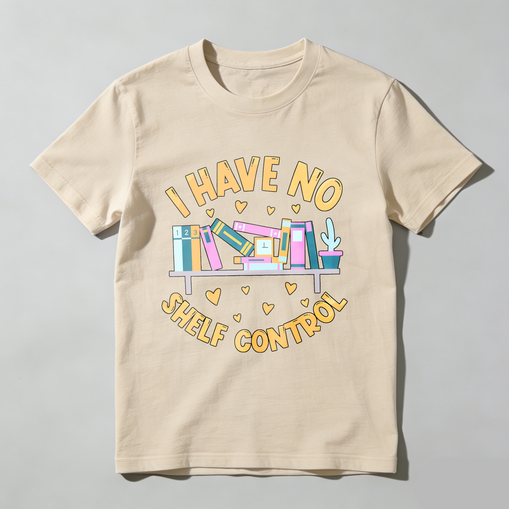 Wardrobecart I Have No Shelf Control Bookshelf Design Unisex Classic T-shirt