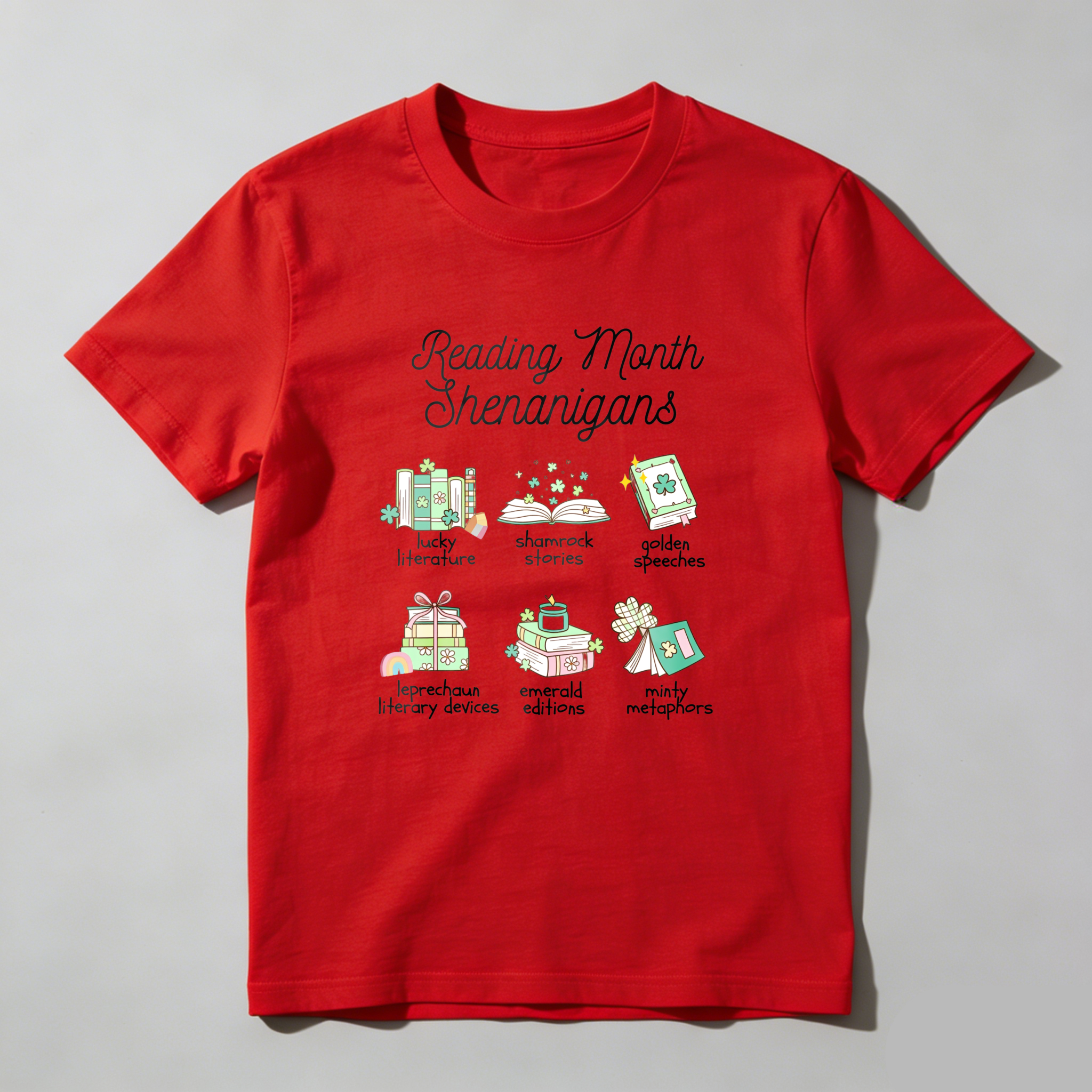 Wardrobecart Reading Month Shenanigans Tshirt