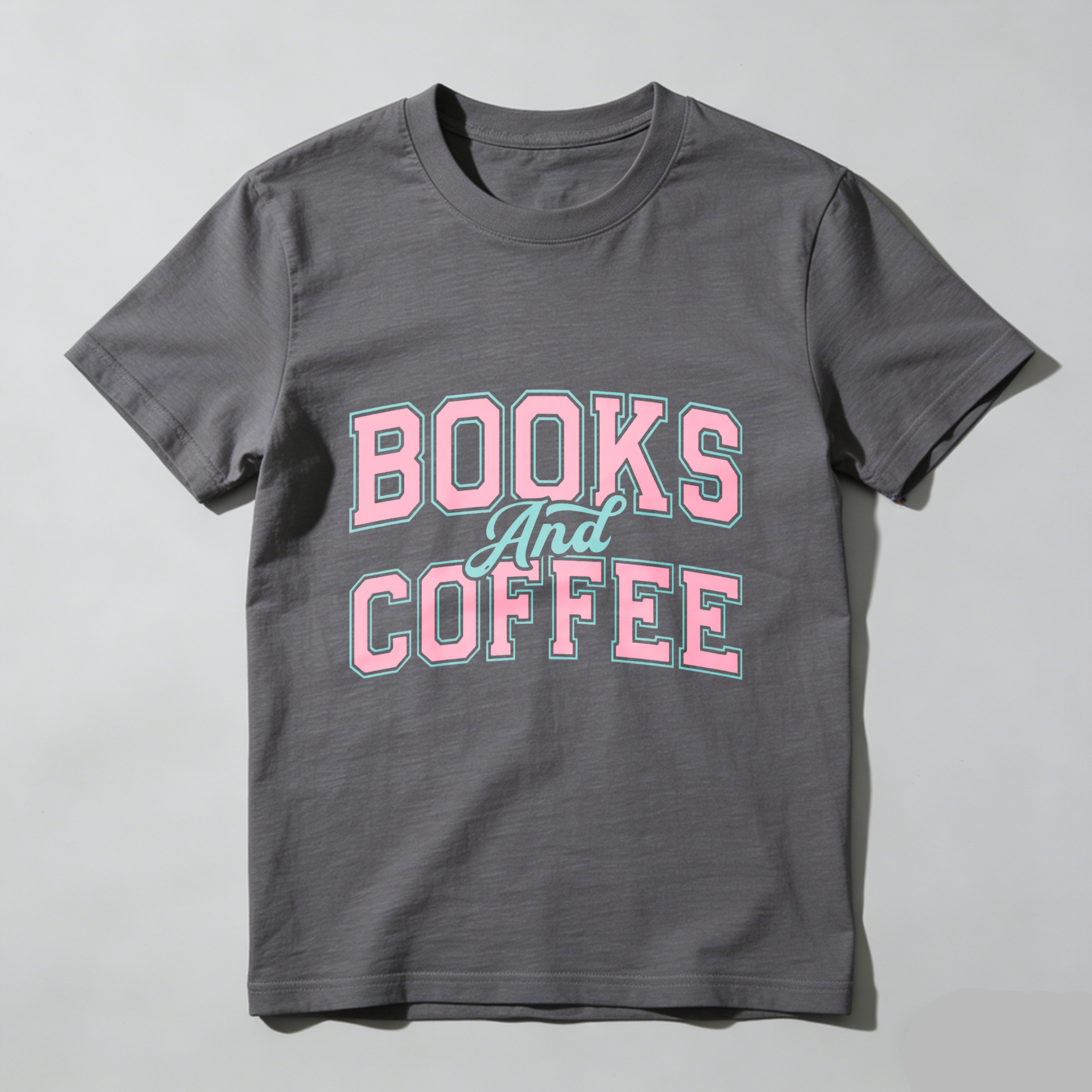Wardrobecart Books And Coffee Tshirt