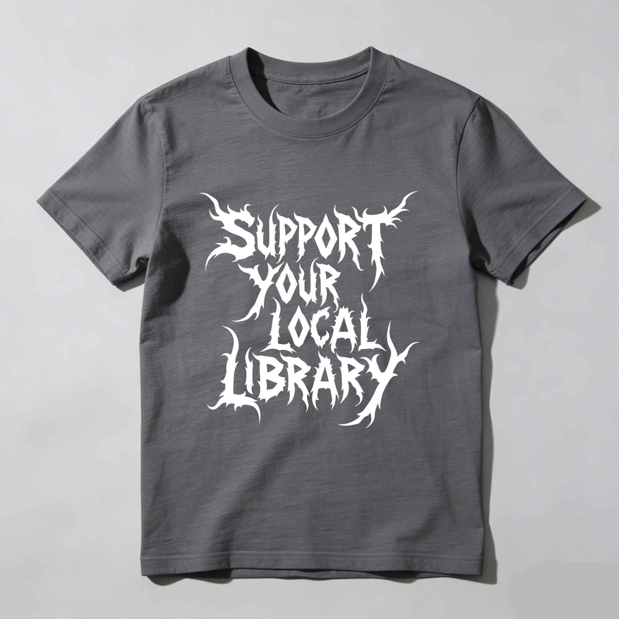 Wardrobecart Support Your Local Library Tshirt