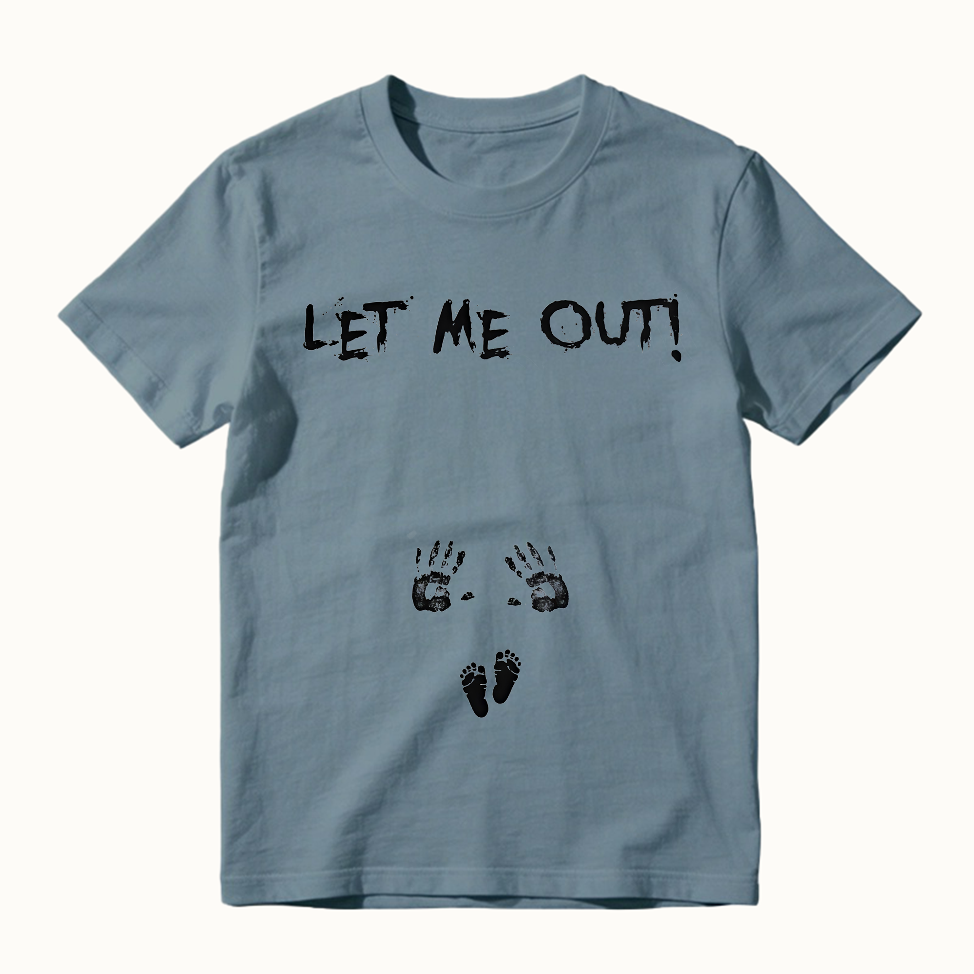 Let Me Out Funny Pregnancy Announcement Halloween T-Shirt
