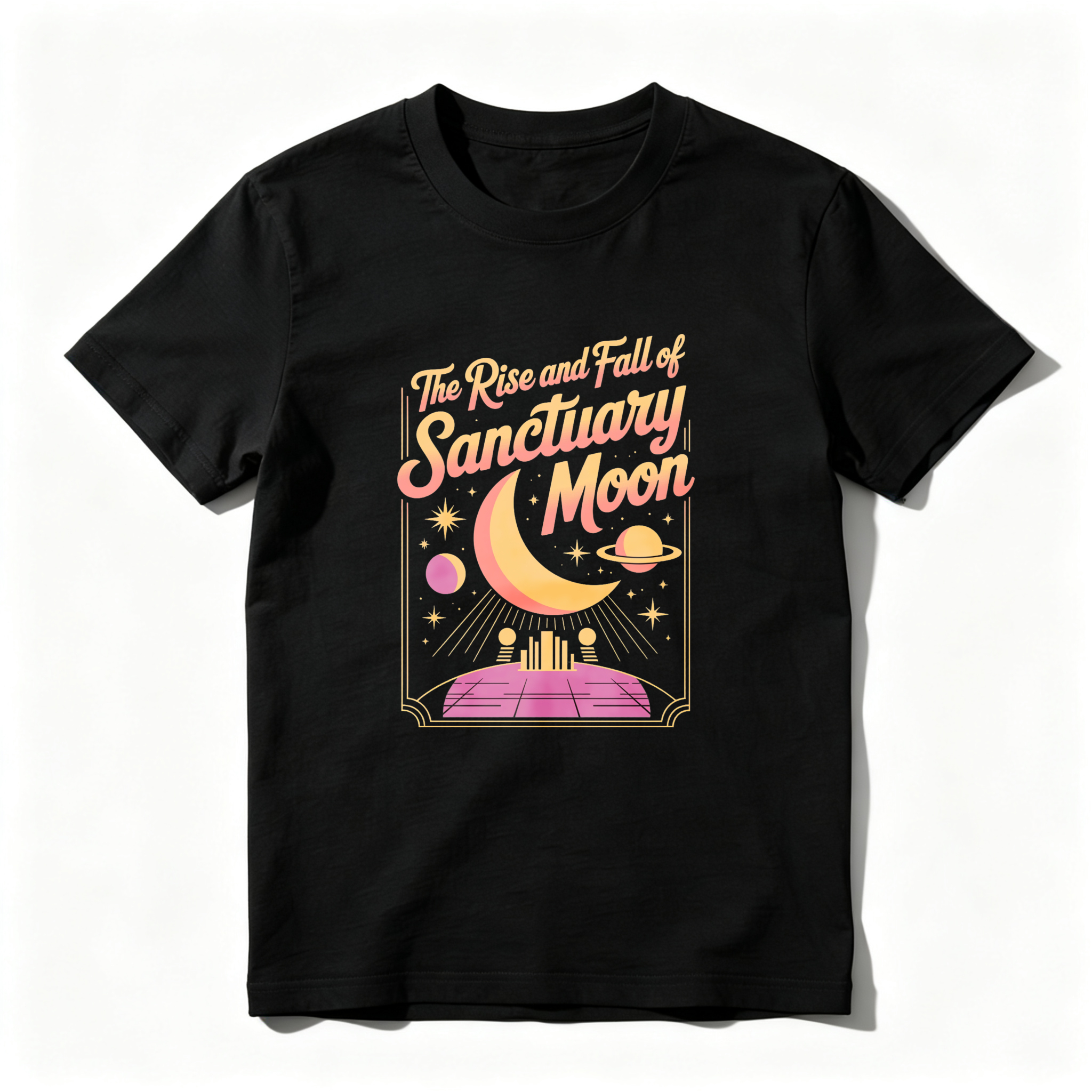 Wardrobecart The Rise And Fall Of Sanctuary Moon tshirt