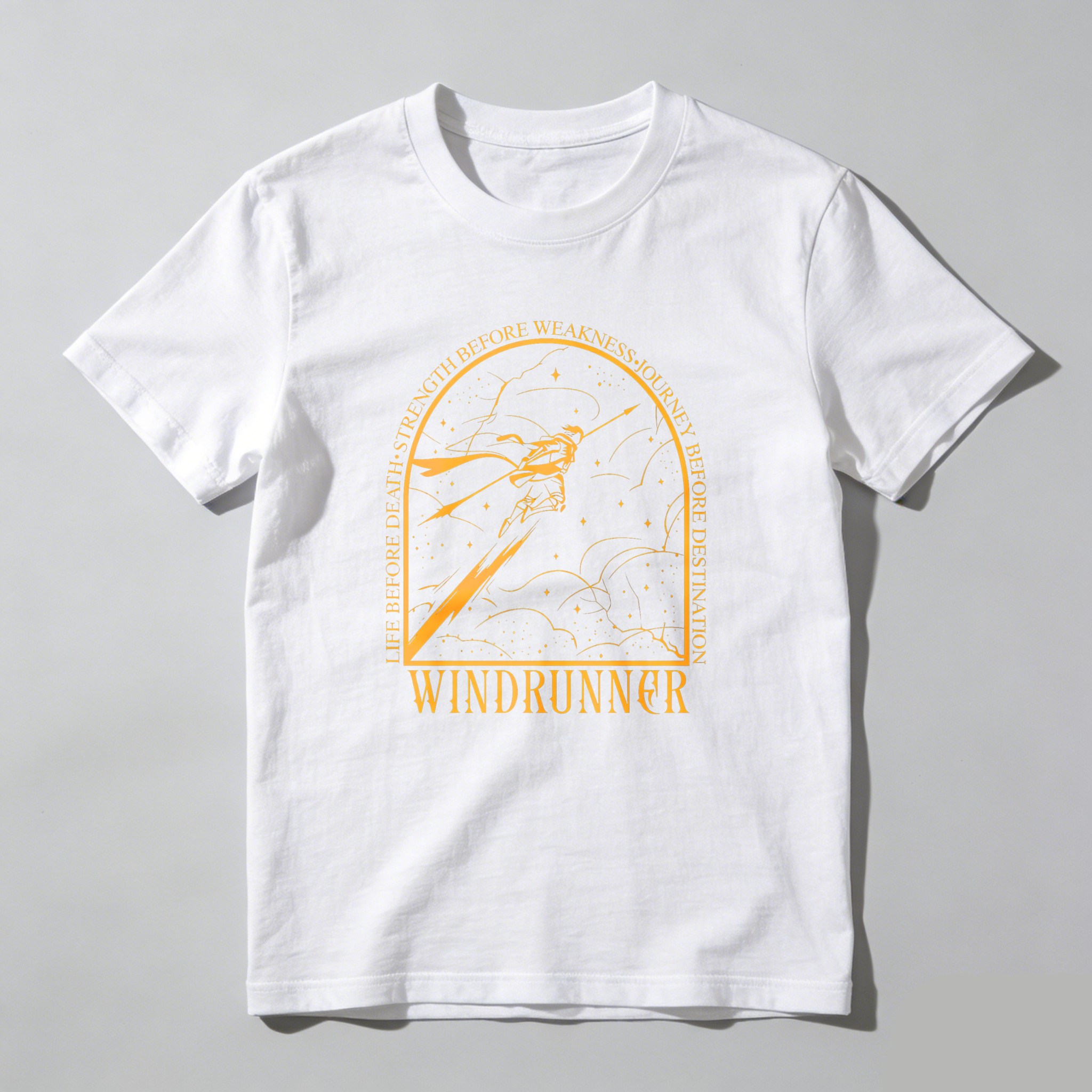 Wardrobecart Windrunner Before Death Strength Before Weakness Tshirt