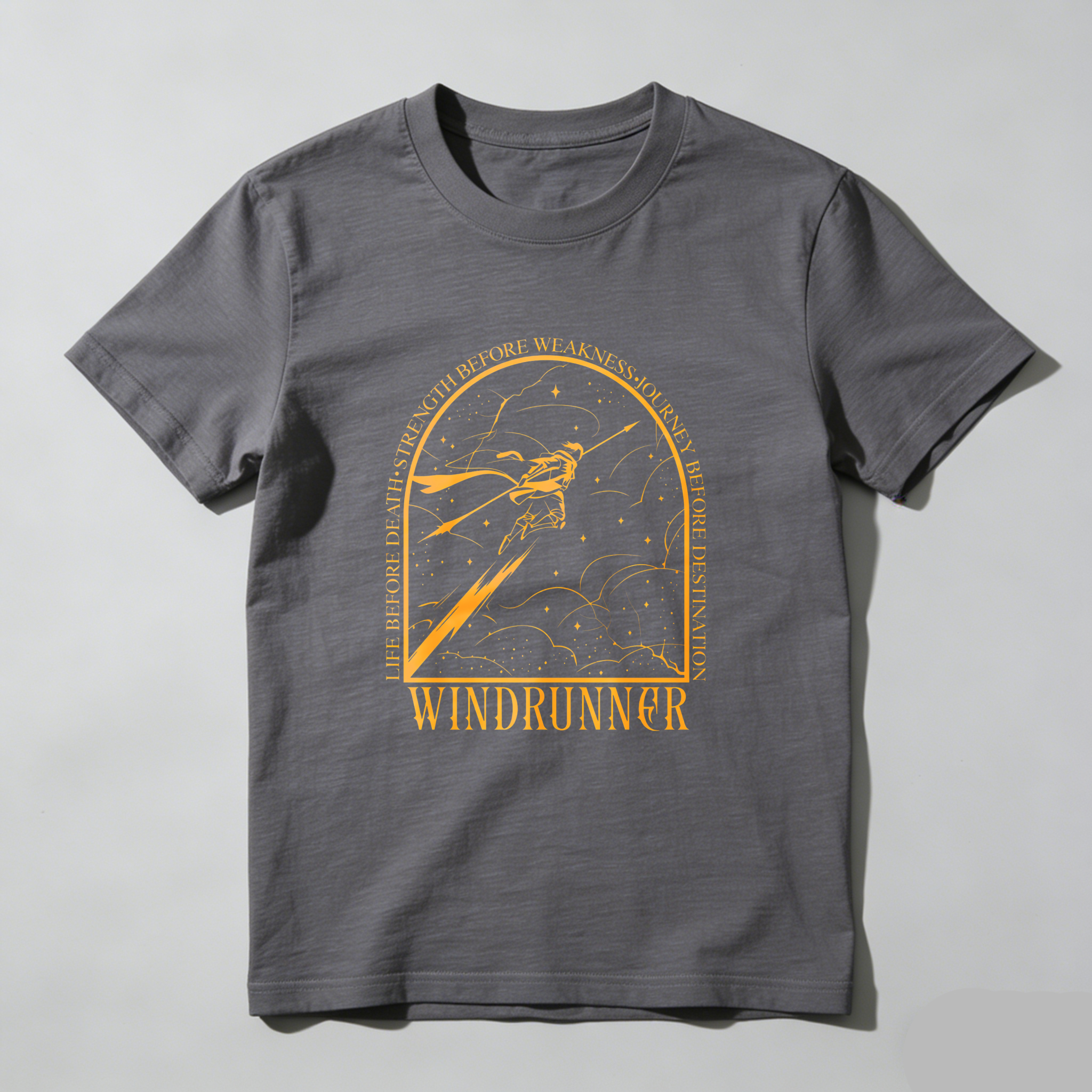 Wardrobecart Windrunner Before Death Strength Before Weakness Tshirt