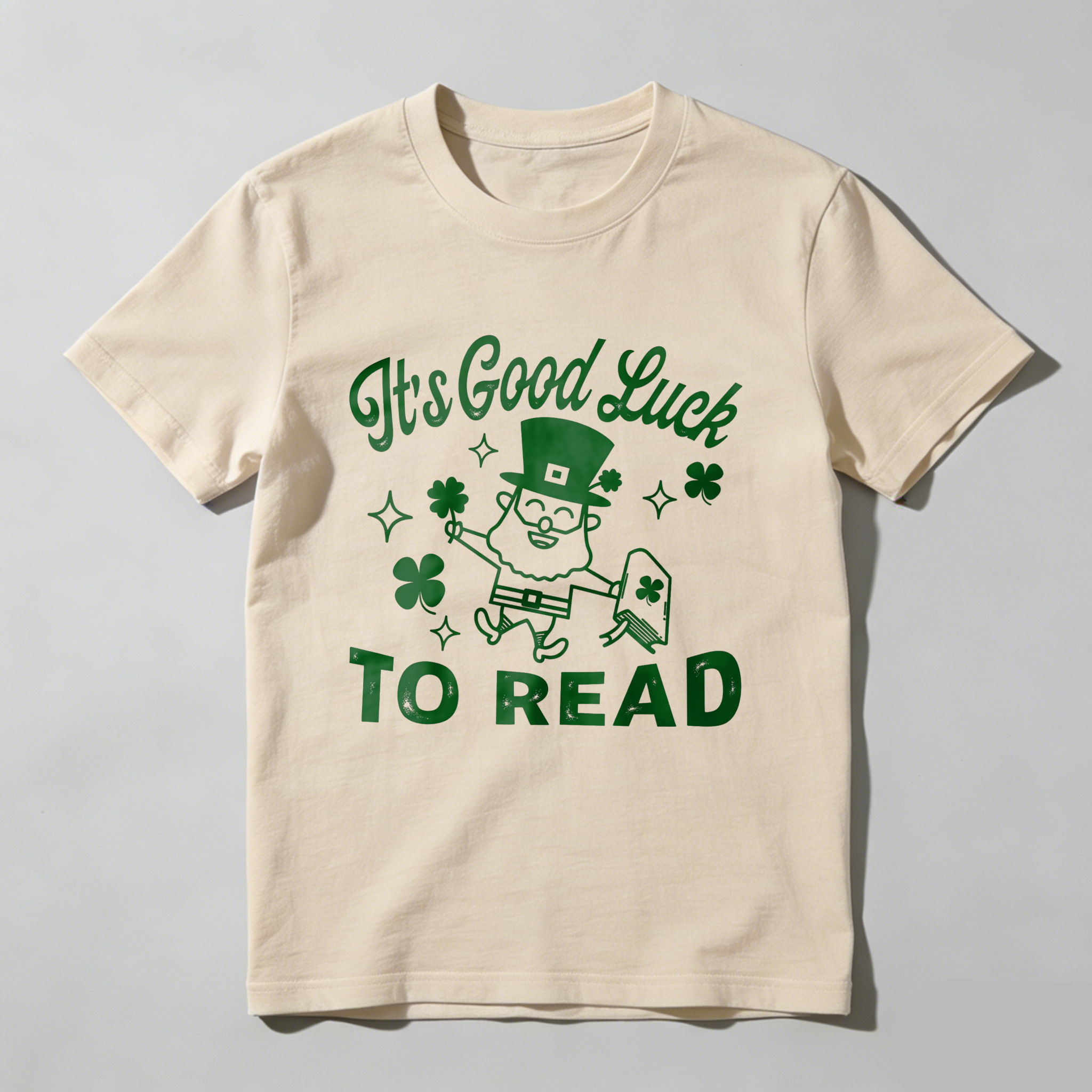 Wardrobecart It's Good Luck To Read tshirt