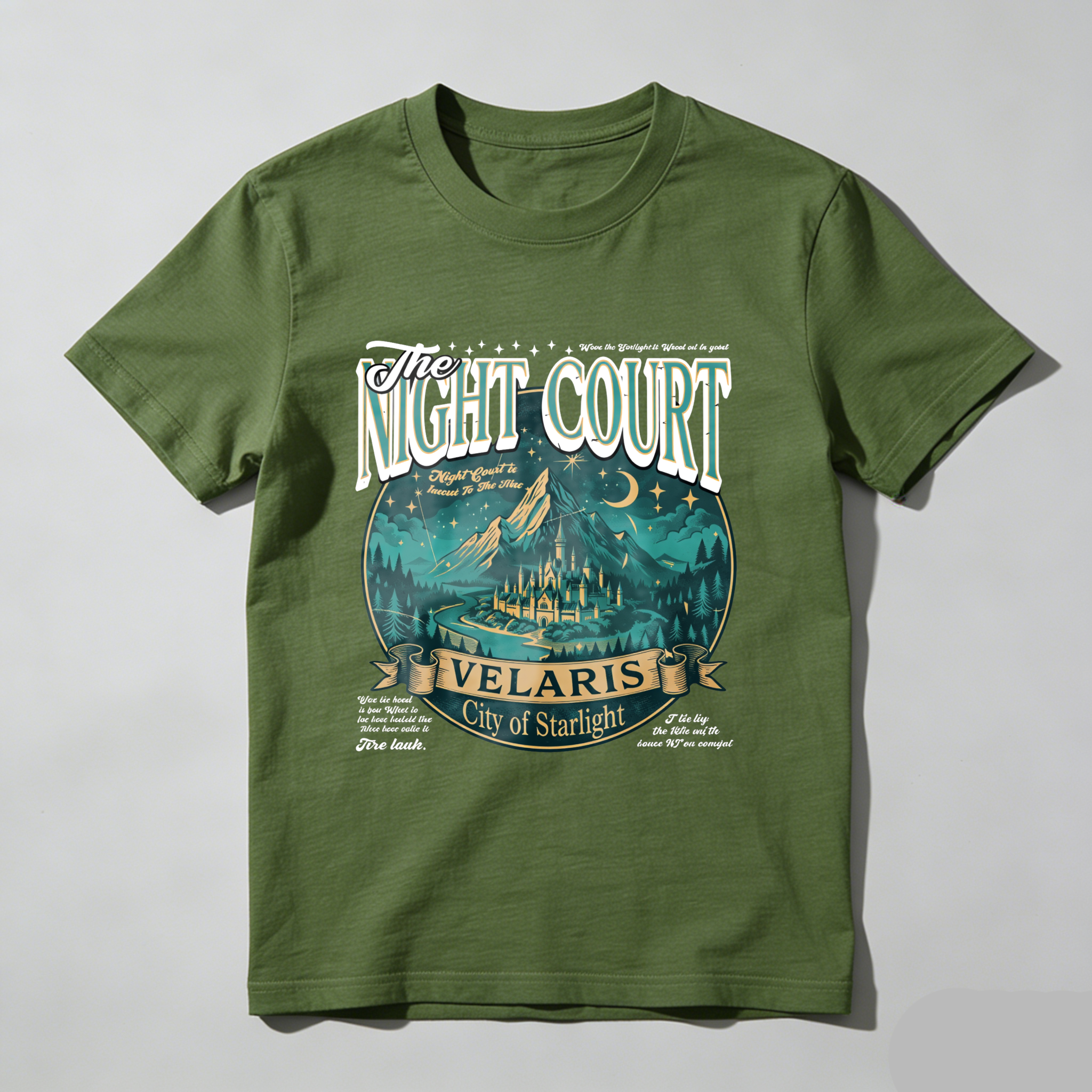 Wardrobecart The Night Court Velaris City Of Starlight Tshirt