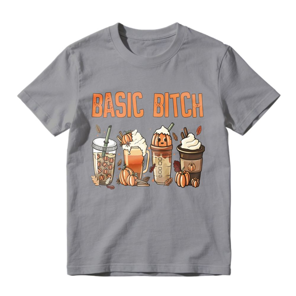 Autumn Pumpkin Spice Drinks Illustration, Unisex Classic T-shirt