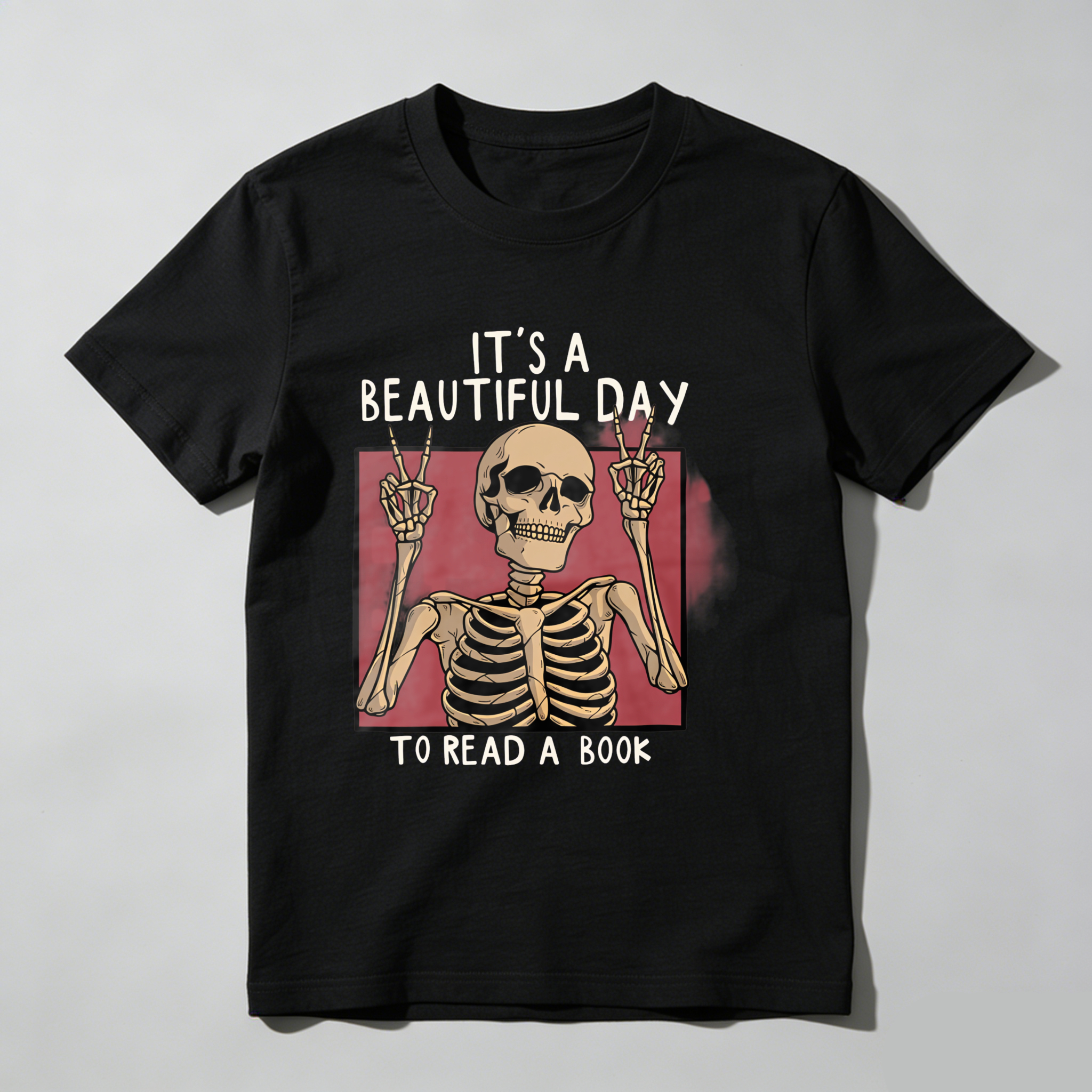 Wardrobecart It's A Beautiful Day To Read A Book Tshirt