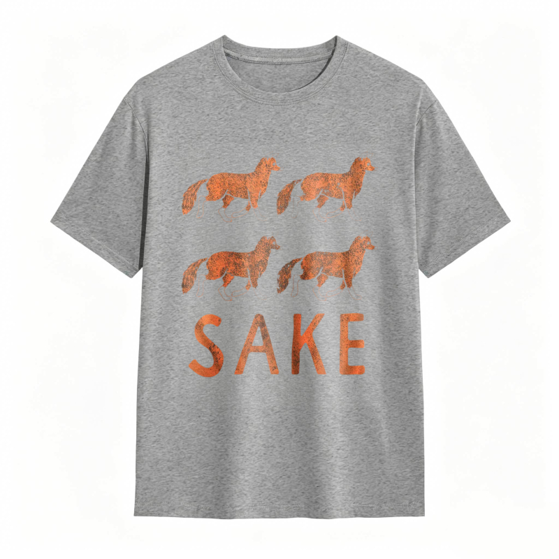 Four Fox Sake Funny Graphic Novelty Tee