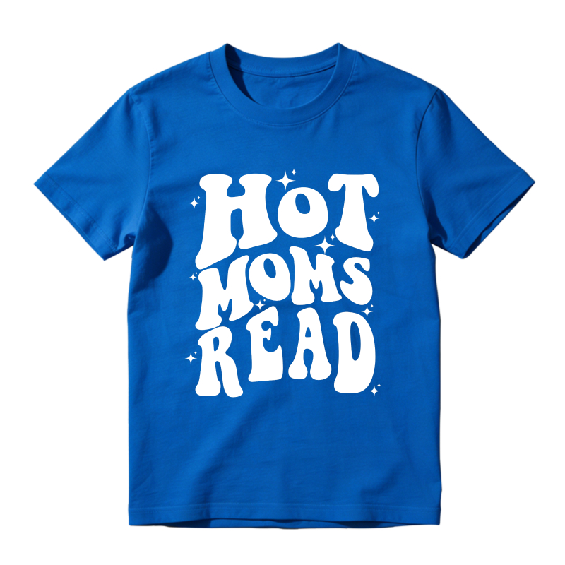 Wardrobecart Hot Moms Read Unisex Classic T-shirt