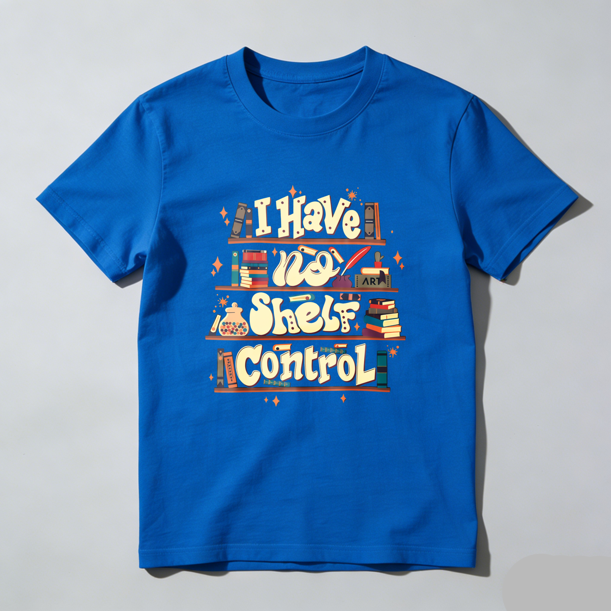 Wardrobecart I Have No Shelf Control Tshirt