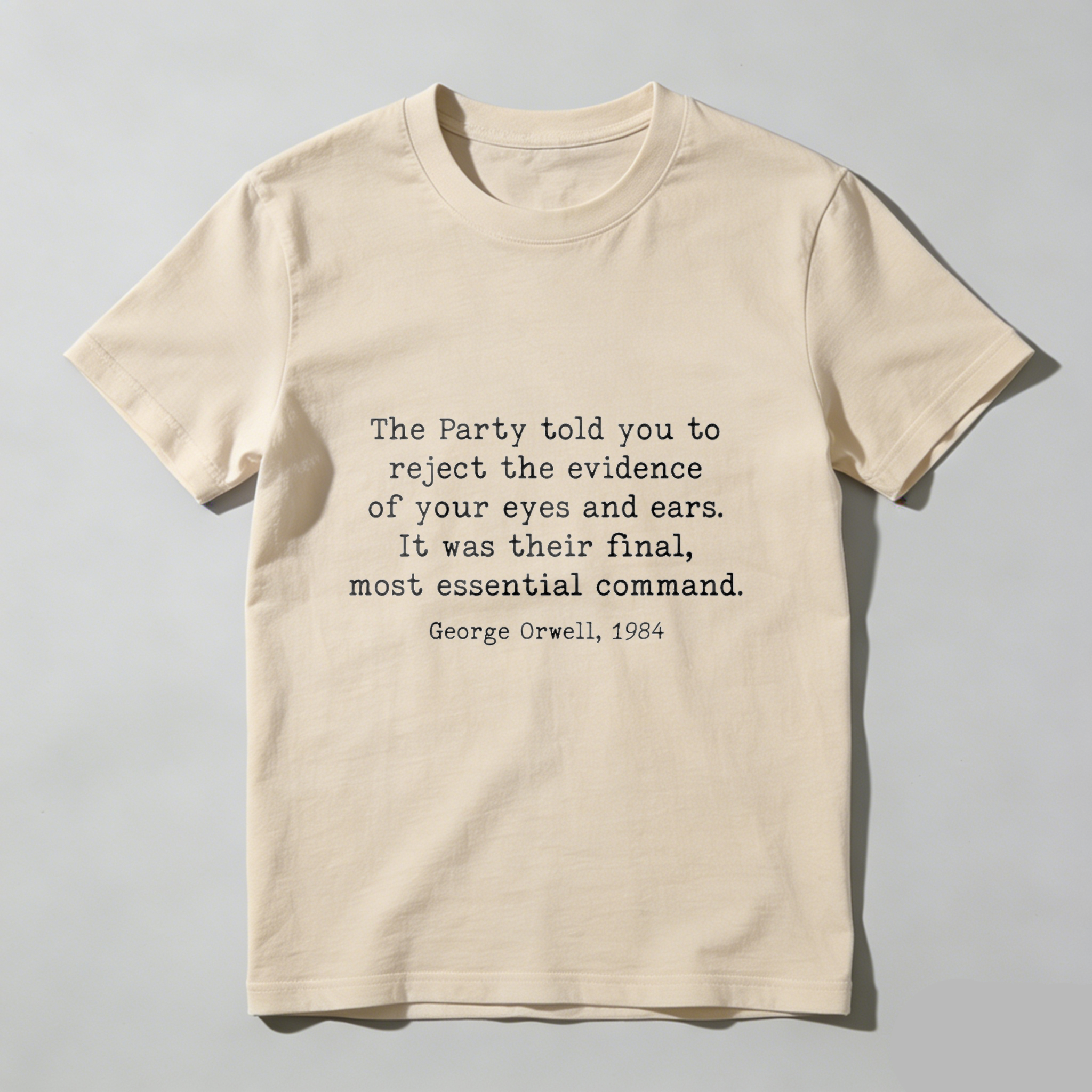 Wardrobecart The Party Told You To Reject Evidence Tshirt