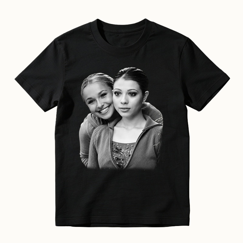Michelle Trachtenberg and Hayden Panettiere Ice Pincess 2005 Movie T-shirt