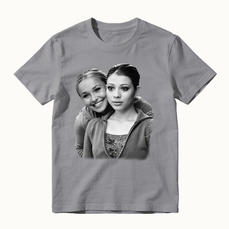 Michelle Trachtenberg and Hayden Panettiere Ice Pincess 2005 Movie T-shirt