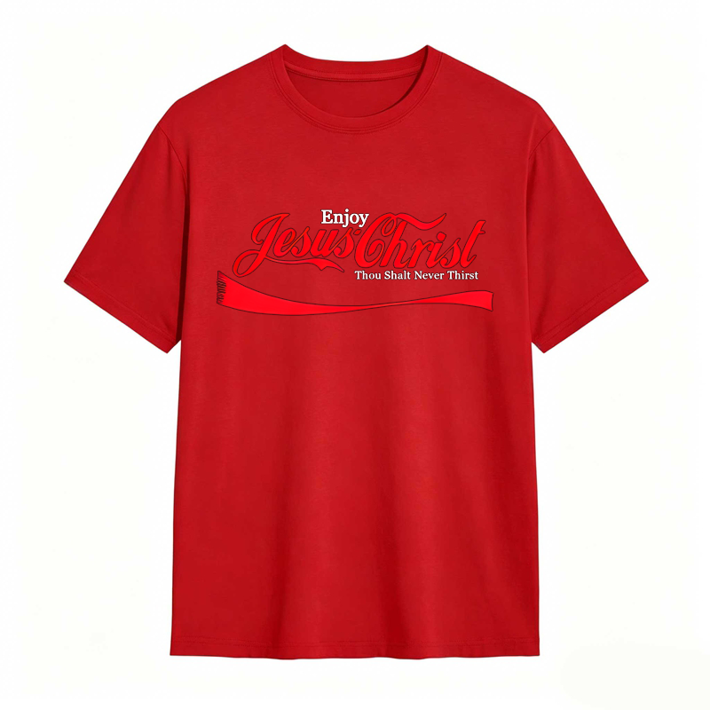 Enjoy Jesus Clever Faith & Pop Culture Mashup T-shirt